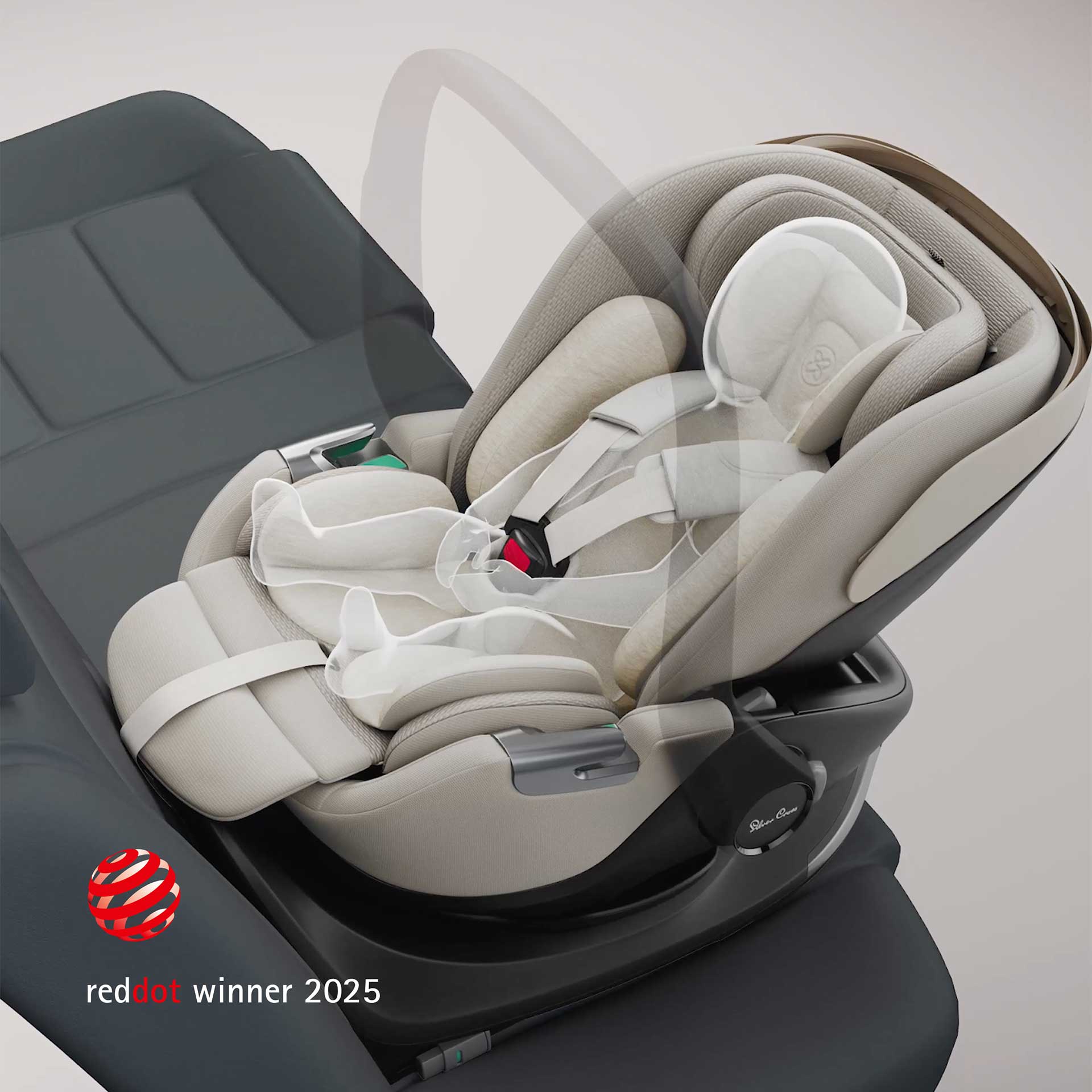 Silver Cross Glide Plus 360 Car Seat in Iconic Black Baby Car Seats