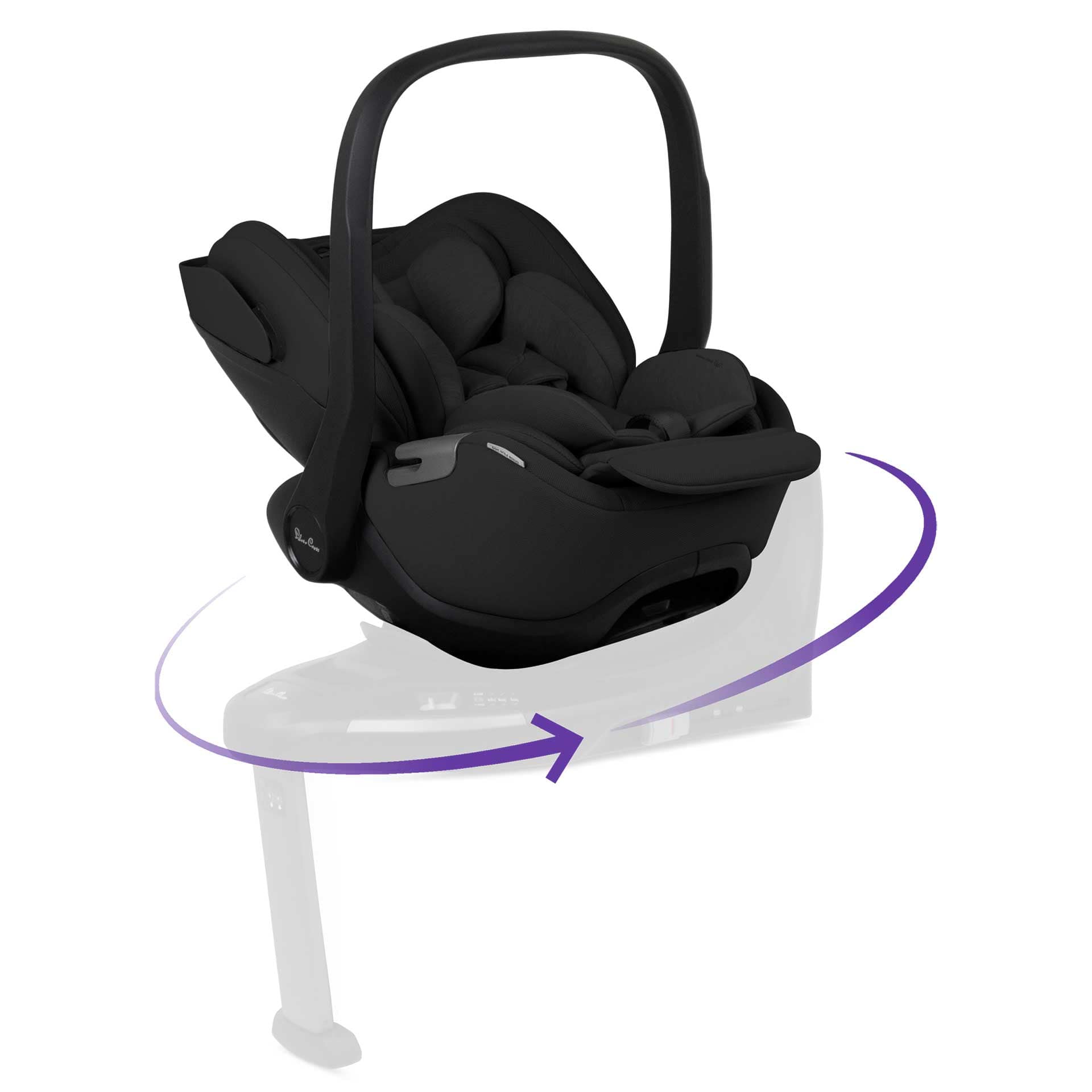 Silver Cross Glide Plus 360 Car Seat in Iconic Black Baby Car Seats