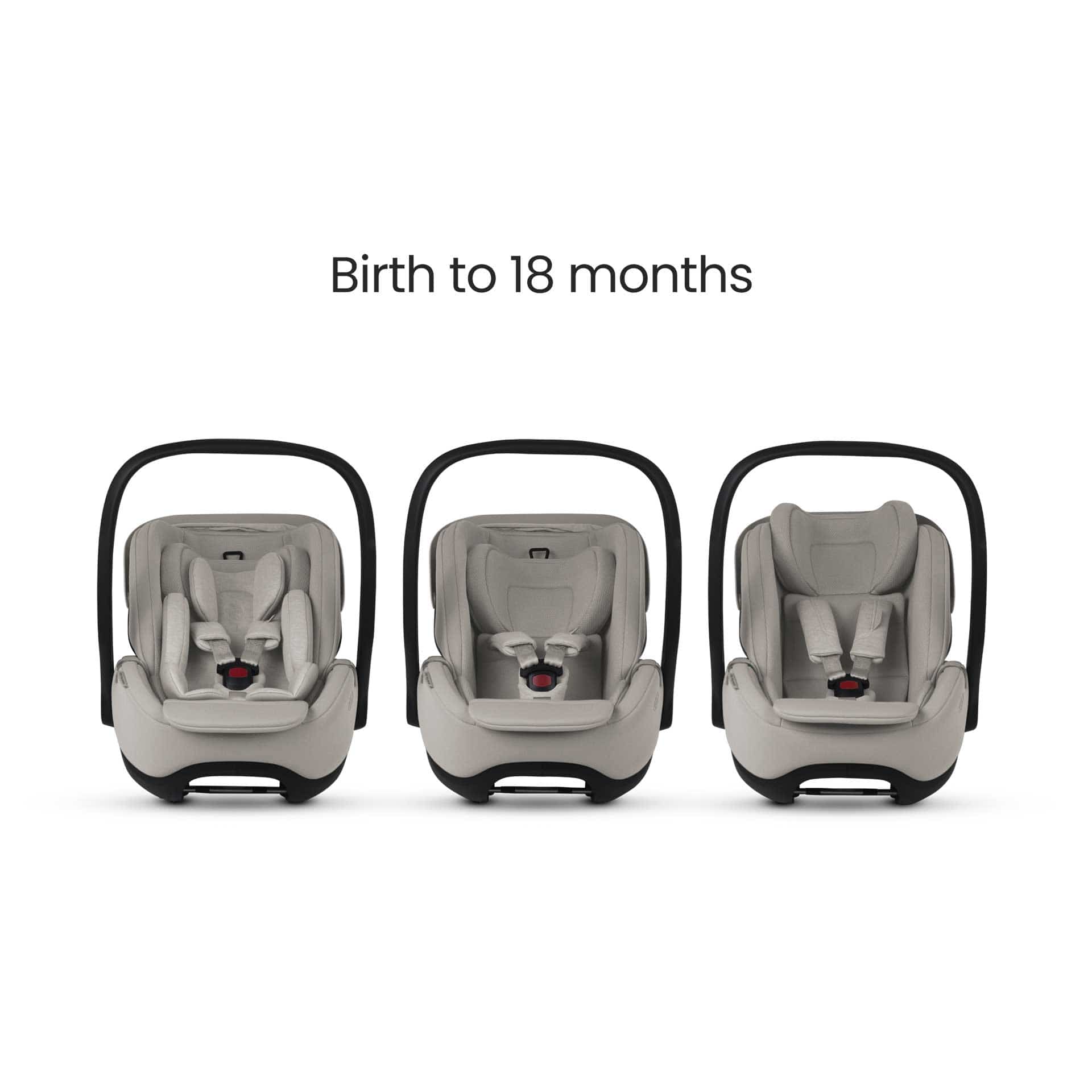 Silver Cross Glide Plus 360 Car Seat in Natural Beige Baby Car Seats
