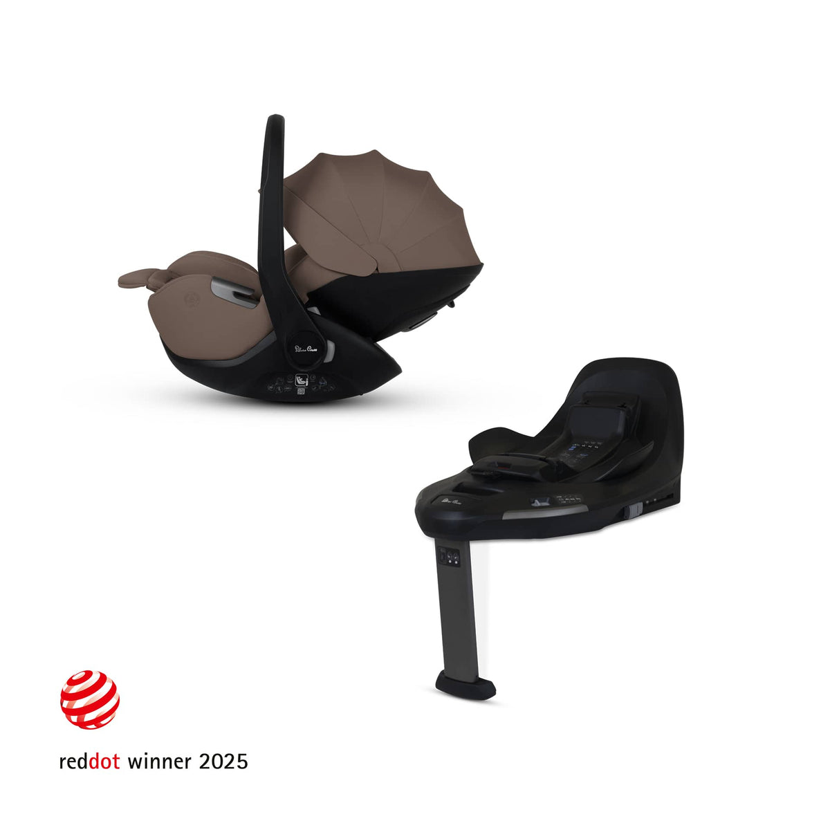 Silver Cross Glide Plus 360 Car Seat in Timeless Cocoa Baby Car Seats SX456.TC-1 5055836935991