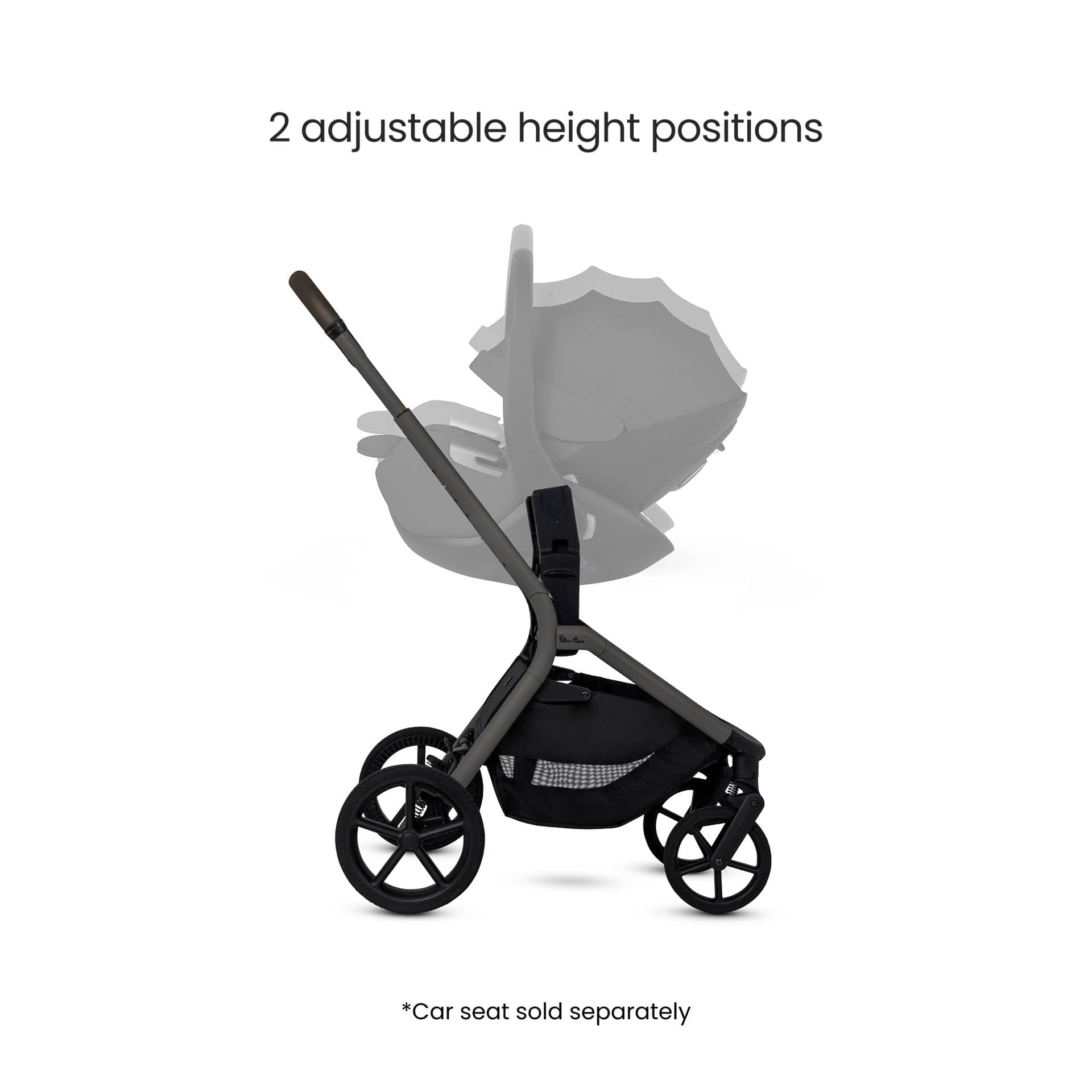 Silver Cross Breez Accessory Bundle in Pewter Baby Prams IBA.PW1 5055836934680