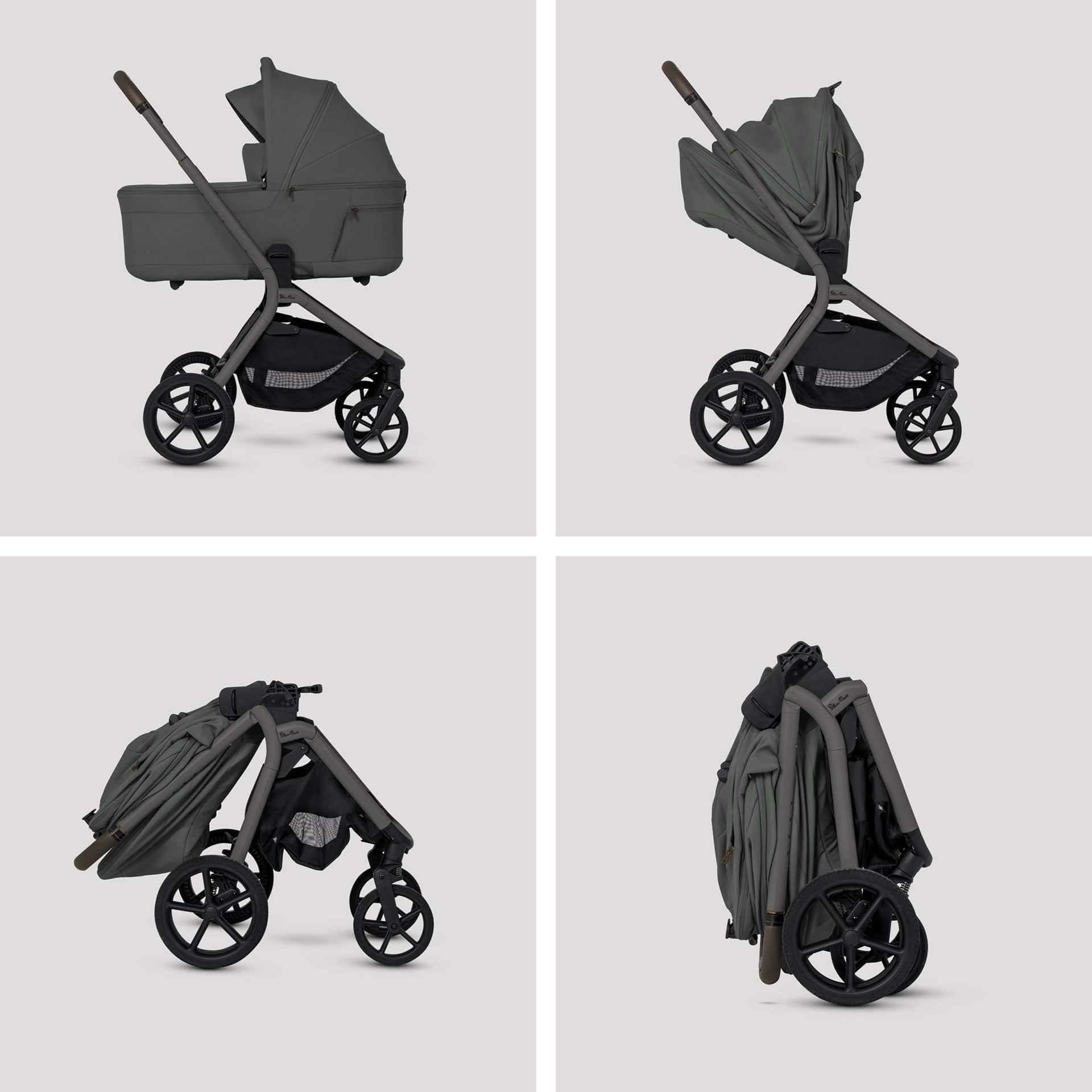 Silver Cross Breez Accessory Bundle in Pewter Baby Prams IBA.PW1 5055836934680