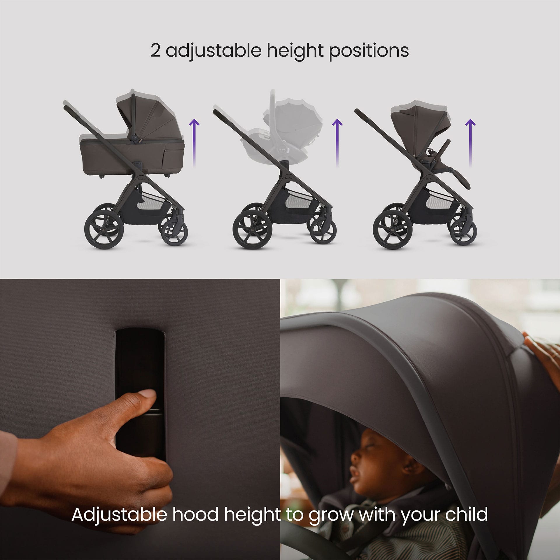 Silver Cross Cove 2 Accessory Bundle in Chocolate Baby Prams 23096-CHO 5055836936134
