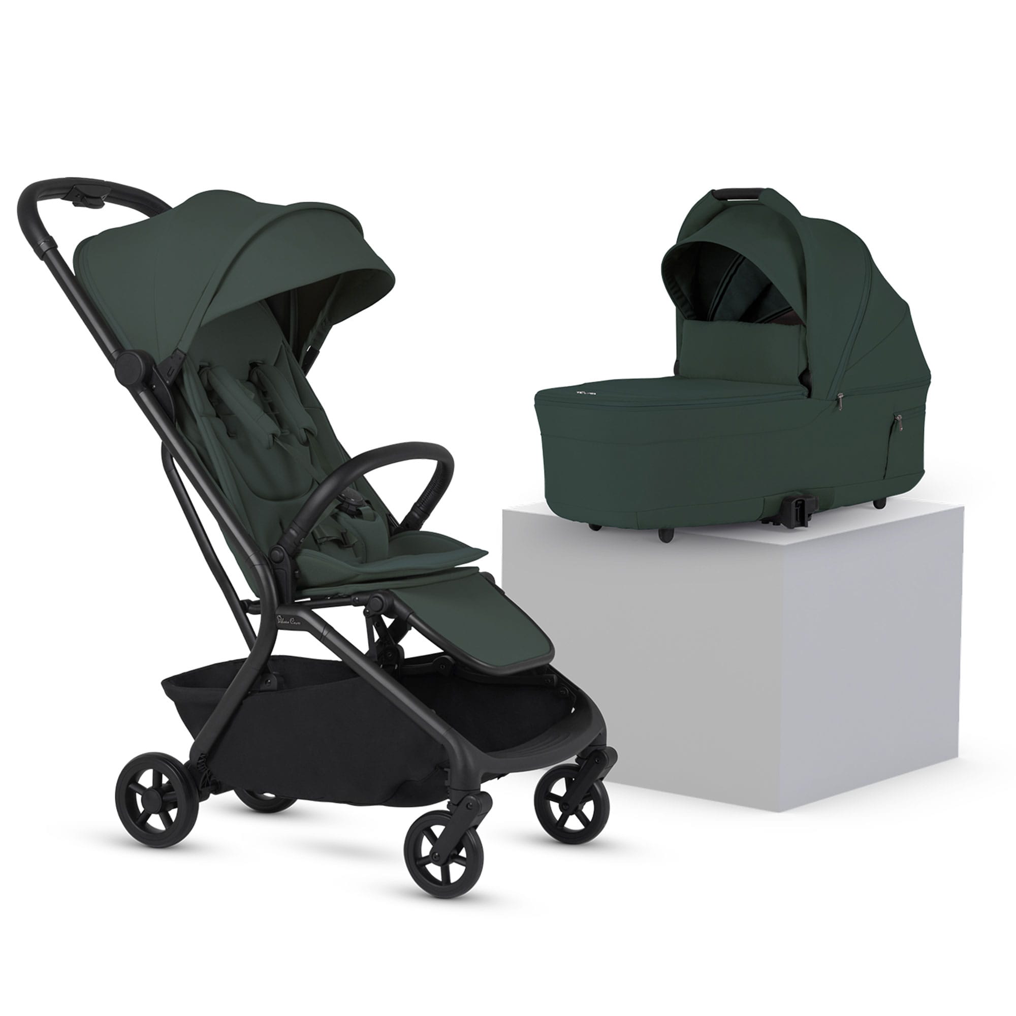 Silver Cross Nia Stroller with Carrycot in Conifer Baby Prams INSC.CF 5055836934154