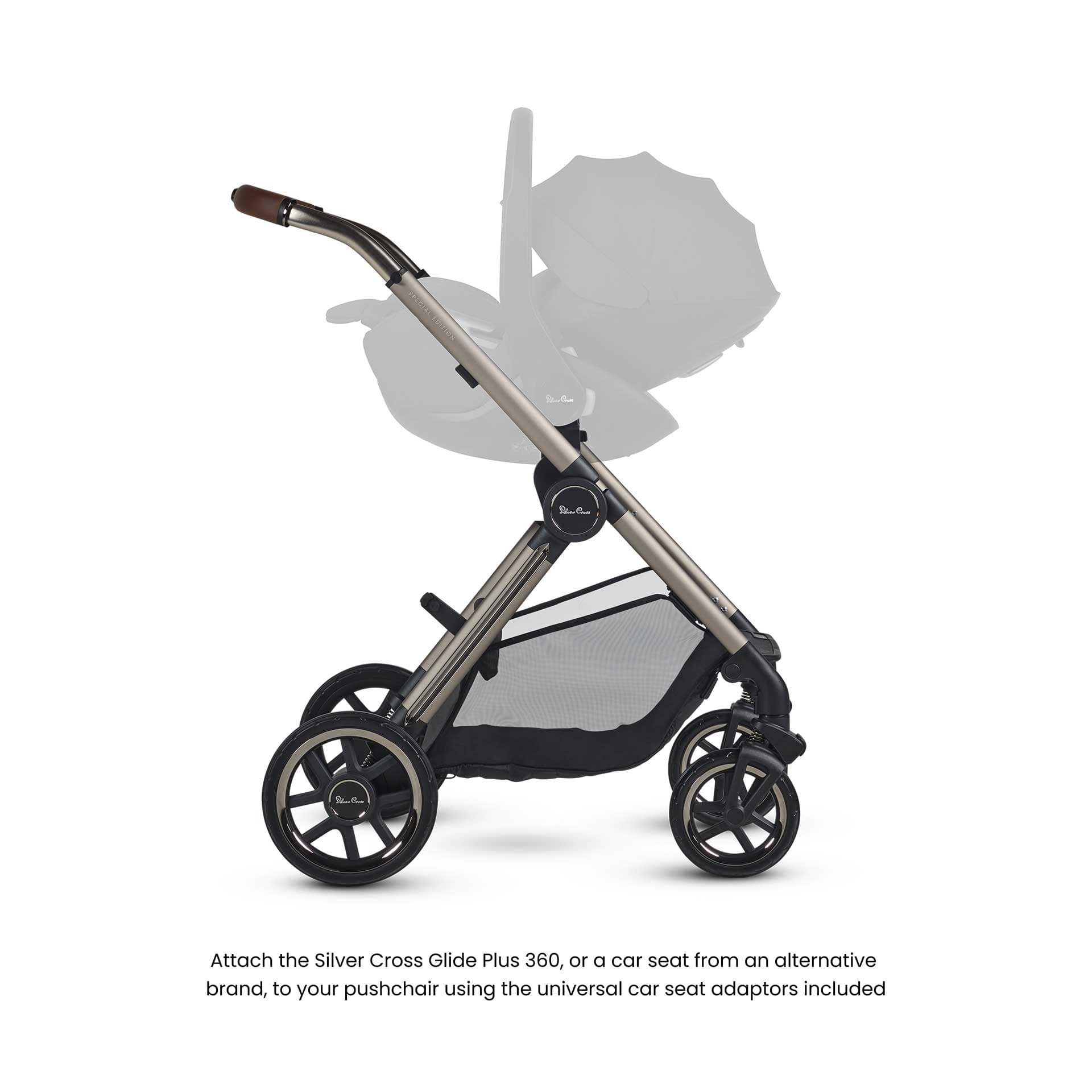 Silver Cross Reef 2 Special Edition Pram - Frappe Baby Prams ISE-FP 5055836928412