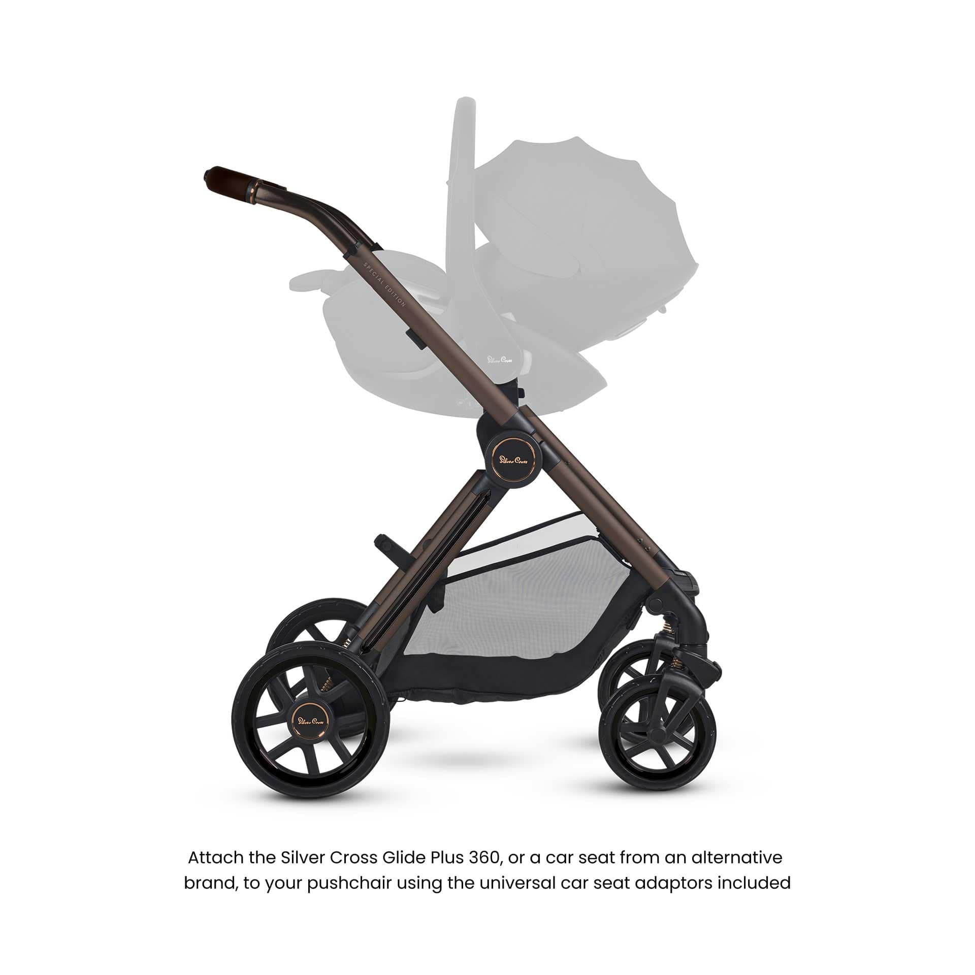 Silver Cross Reef 2 Special Edition Pram - Ganache Baby Prams ISE-GN 5055836928429