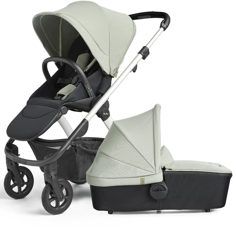 Silver Cross Tide 3 in 1 Pram in Sage Baby Prams SX2292.SA 5055836926494