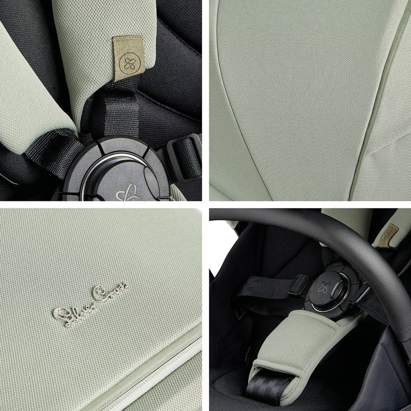 Silver Cross Tide 3 in 1 Pram in Sage Baby Prams SX2292.SA 5055836926494