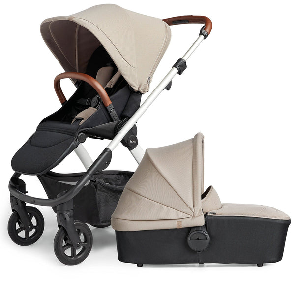 Silver Cross Tide 3 in 1 Pram in Stone Baby Prams SX2291.ST 5055836926487