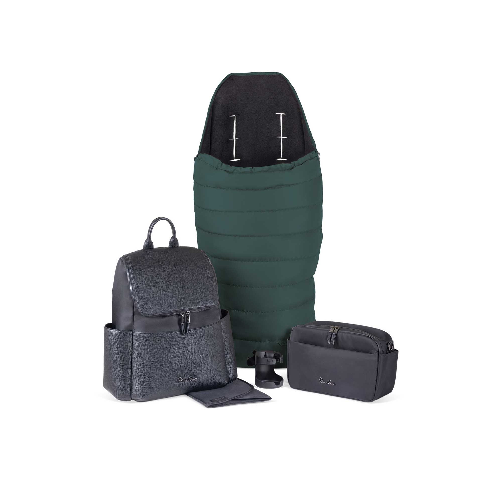 Silver Cross Nia Accessory Pack in Conifer Buggy Accessories NA.CF 5055836934345