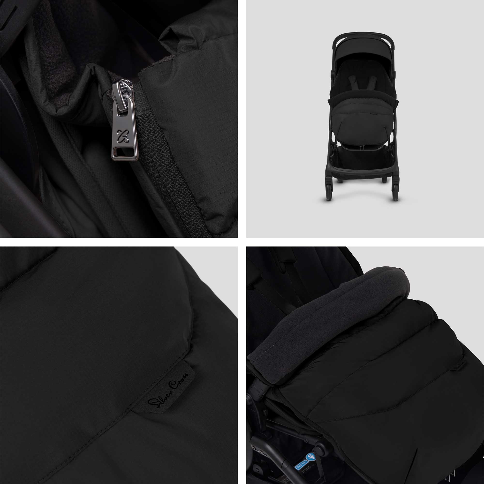 Silver Cross Nia Accessory Pack in Onyx Buggy Accessories NA.OX 5055836934321