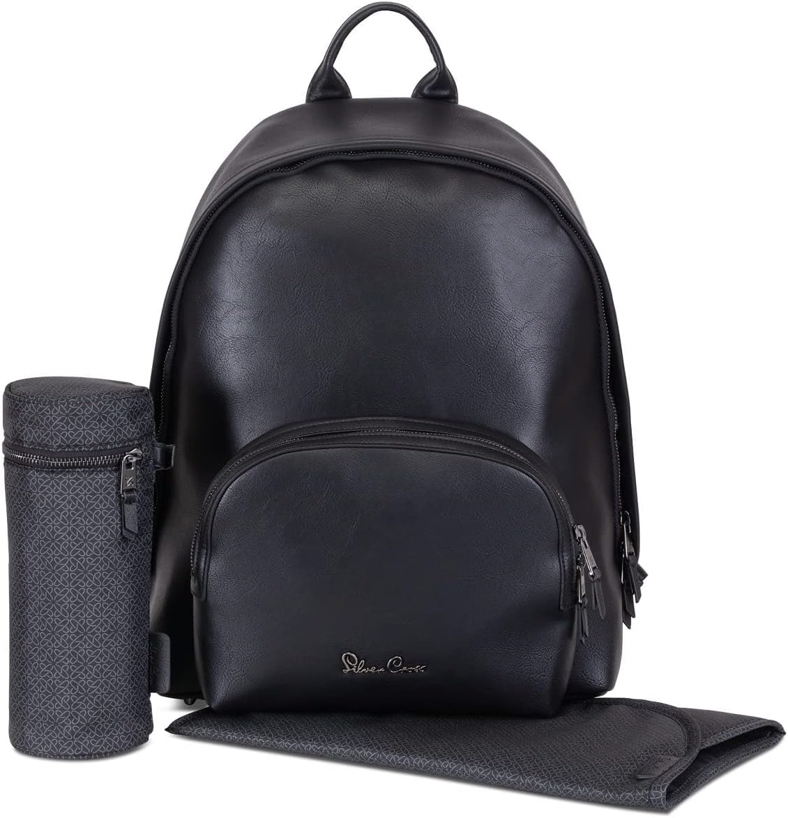 Silver Cross Vegan Rucksack Changing Bag Black Changing Bags SX5233.BK 5055836923370