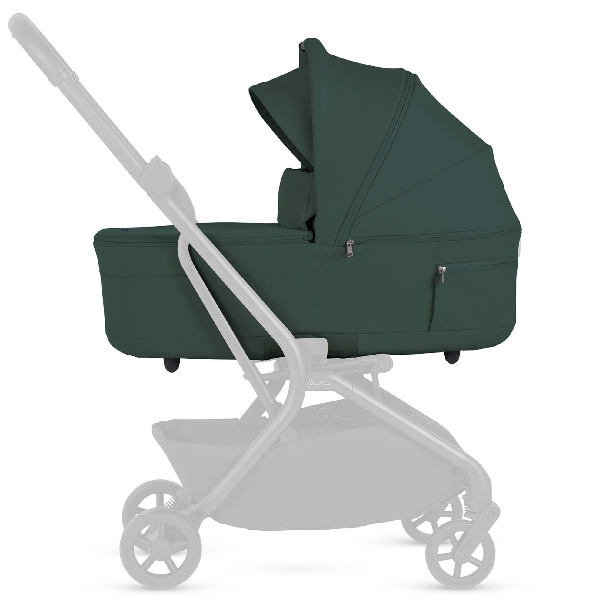 Silver Cross Nia Carrycot in Conifer Chassis & Carrycots SX2348.CF 5055836933850