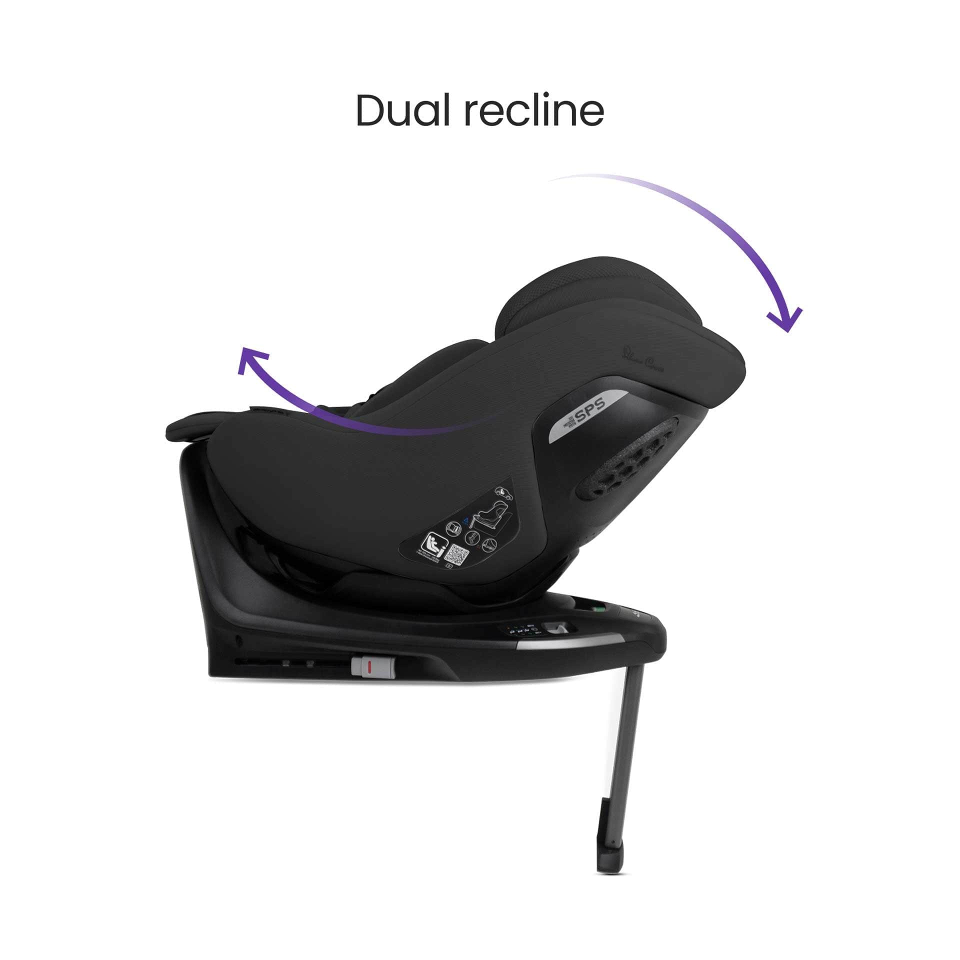 Silver Cross Approach Plus 360 Car Seat in Iconic Black Combination Car Seats