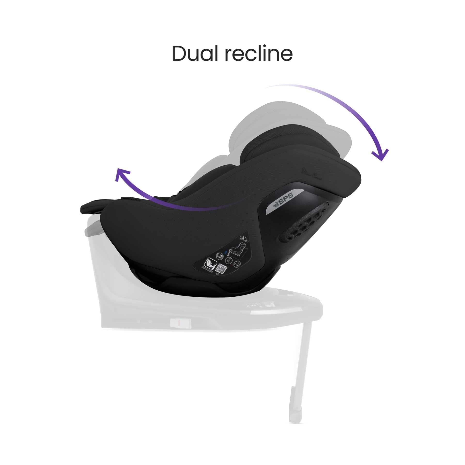 Silver Cross Approach Plus 360 Car Seat in Iconic Black Combination Car Seats