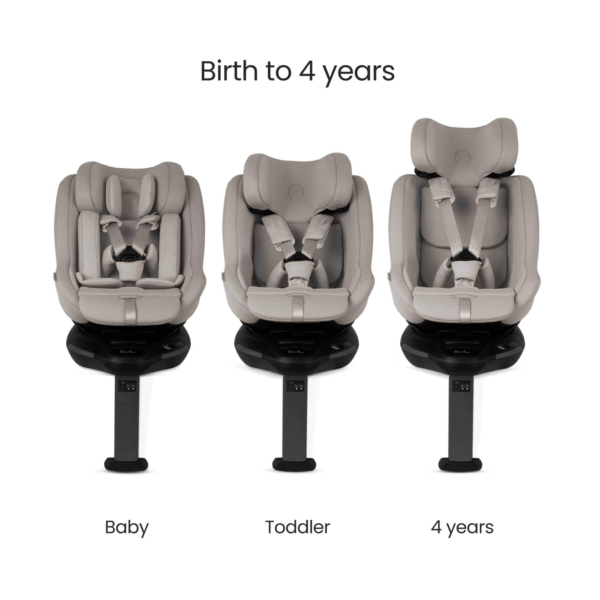 Silver Cross Approach Plus 360 Car Seat in Natural Beige Combination Car Seats