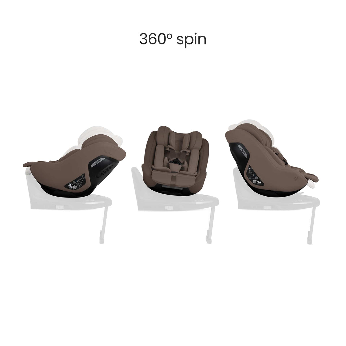 Silver Cross Approach Plus 360 Car Seat in Timeless Cocoa Combination Car Seats