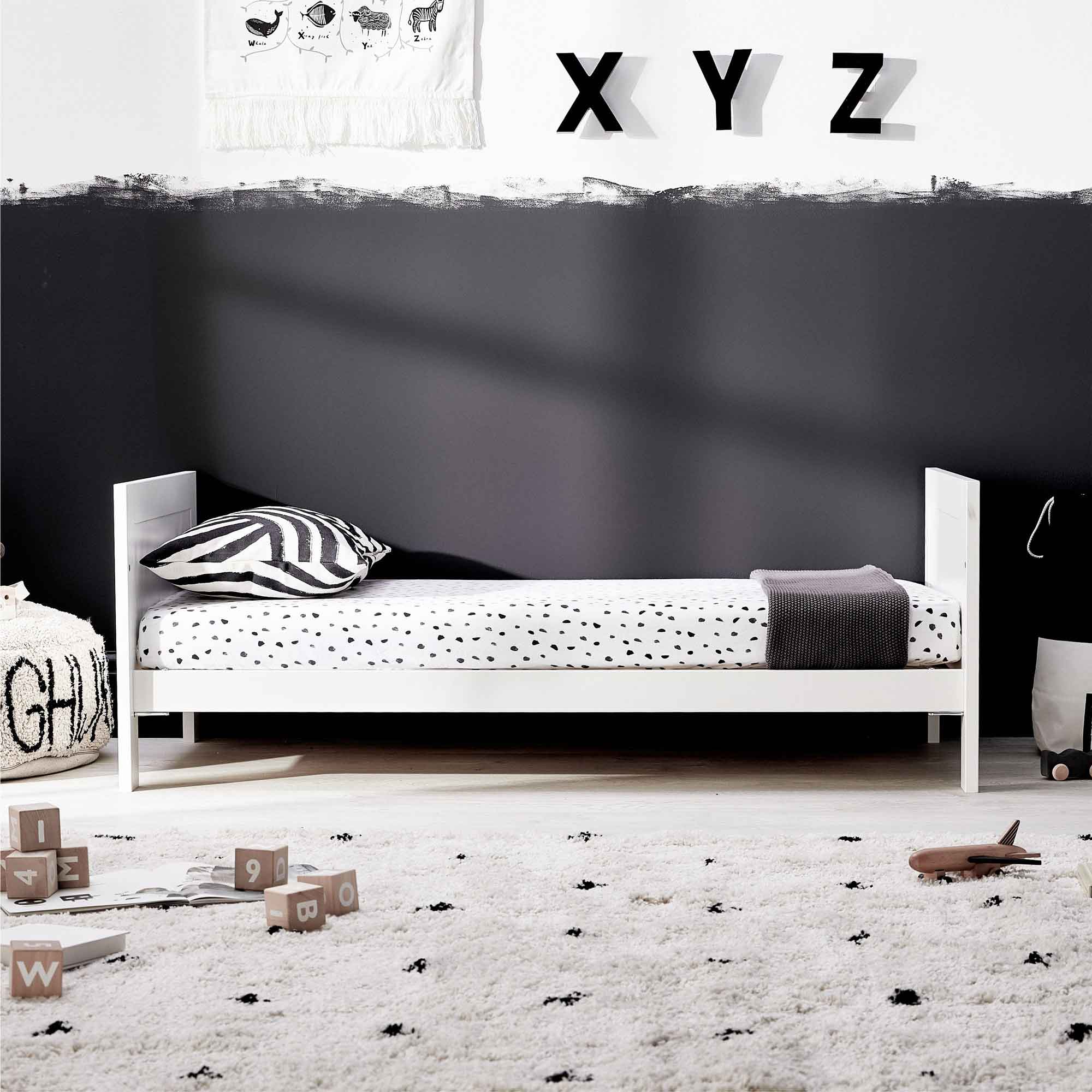 Silver Cross Finchley White Cot Bed Cot Beds SX8169 5055836924926