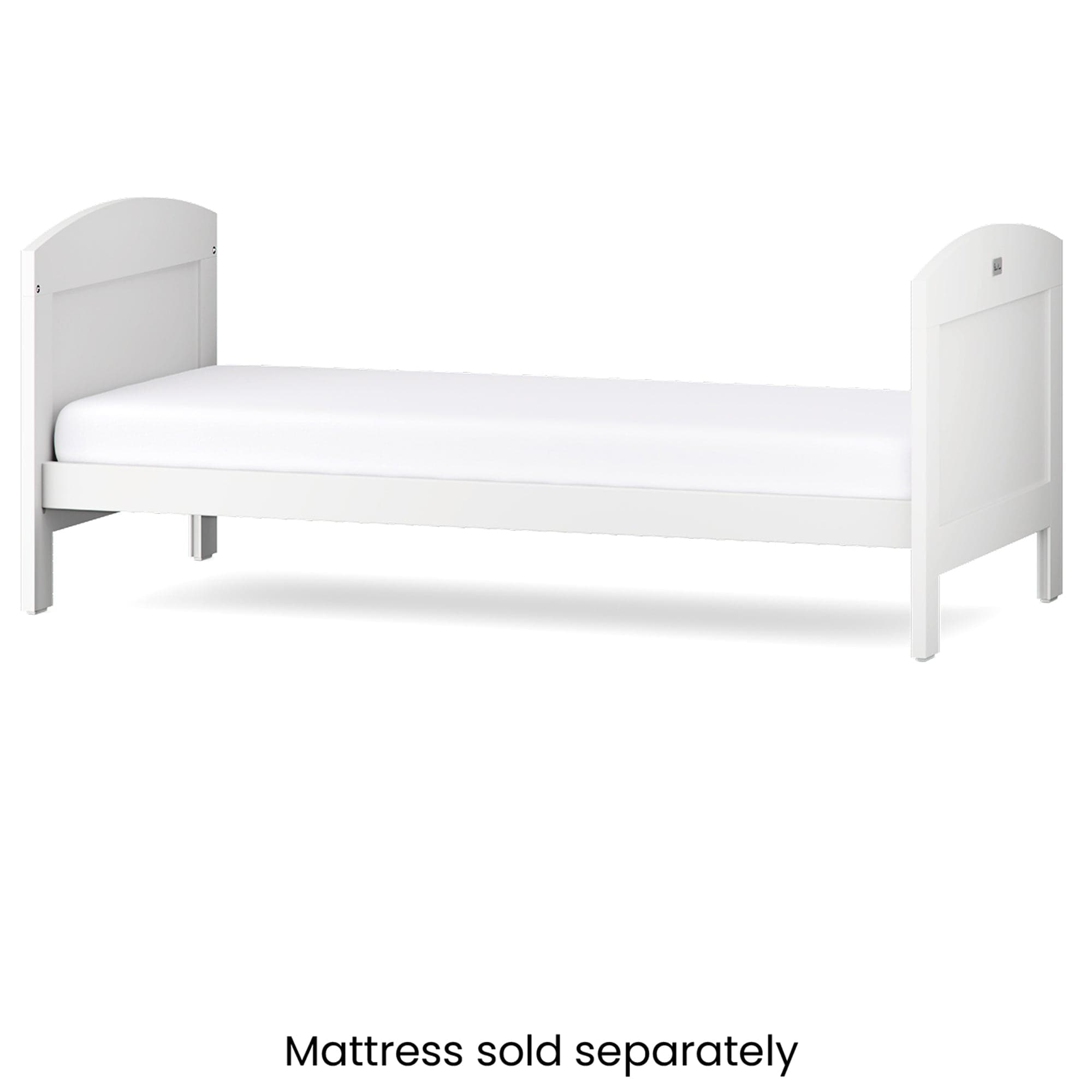 Silver Cross Valencia Cot Bed in White Ash Cot Beds