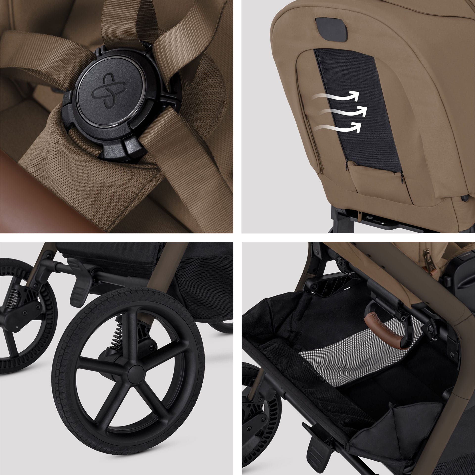 Silver Cross Breez Pushchair in Maple Pushchairs & Buggies IB.MP1 5055836934048
