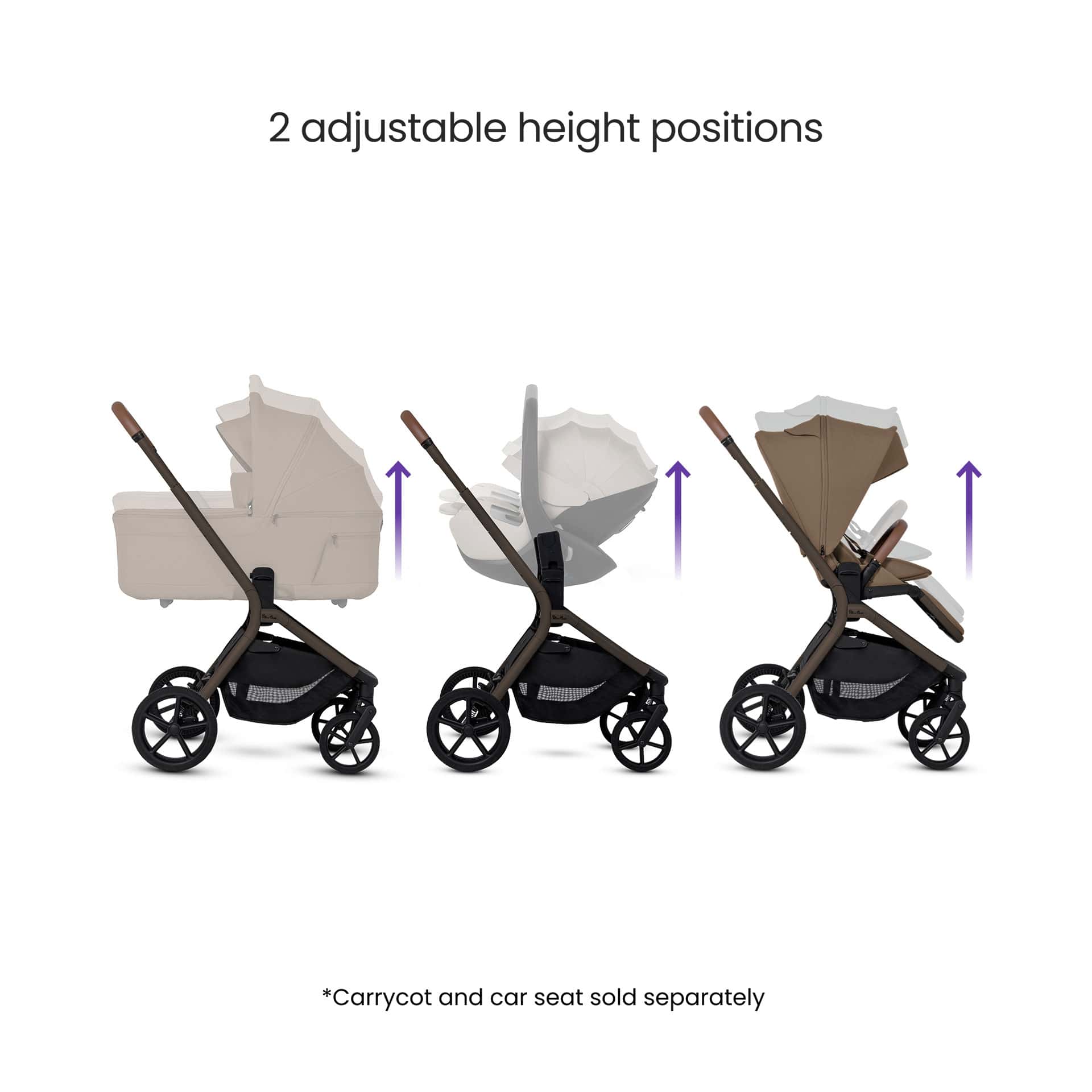 Silver Cross Breez Pushchair in Maple Pushchairs & Buggies IB.MP1 5055836934048