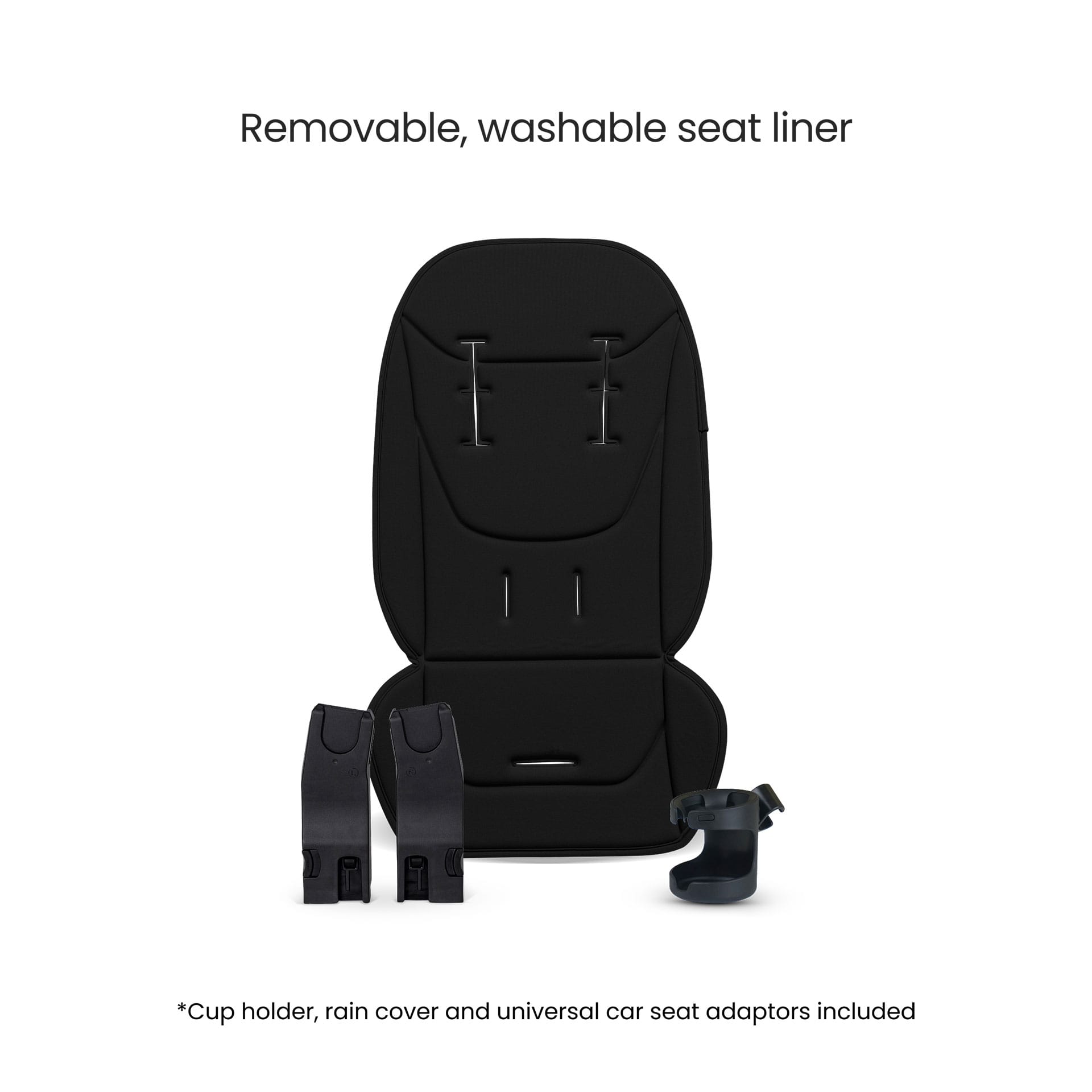 Silver Cross Breez Pushchair in Onyx Pushchairs & Buggies IB.OX1 5055836934055