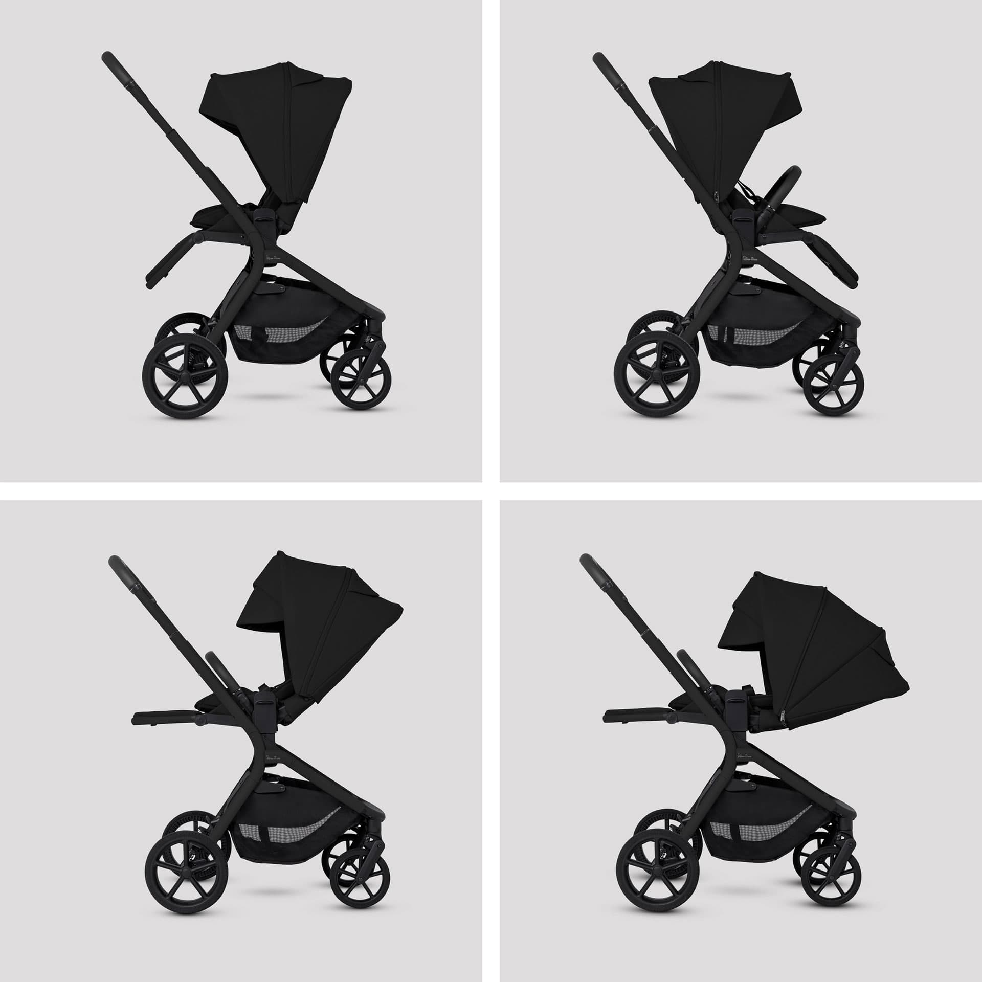 Silver Cross Breez Pushchair in Onyx Pushchairs & Buggies IB.OX1 5055836934055