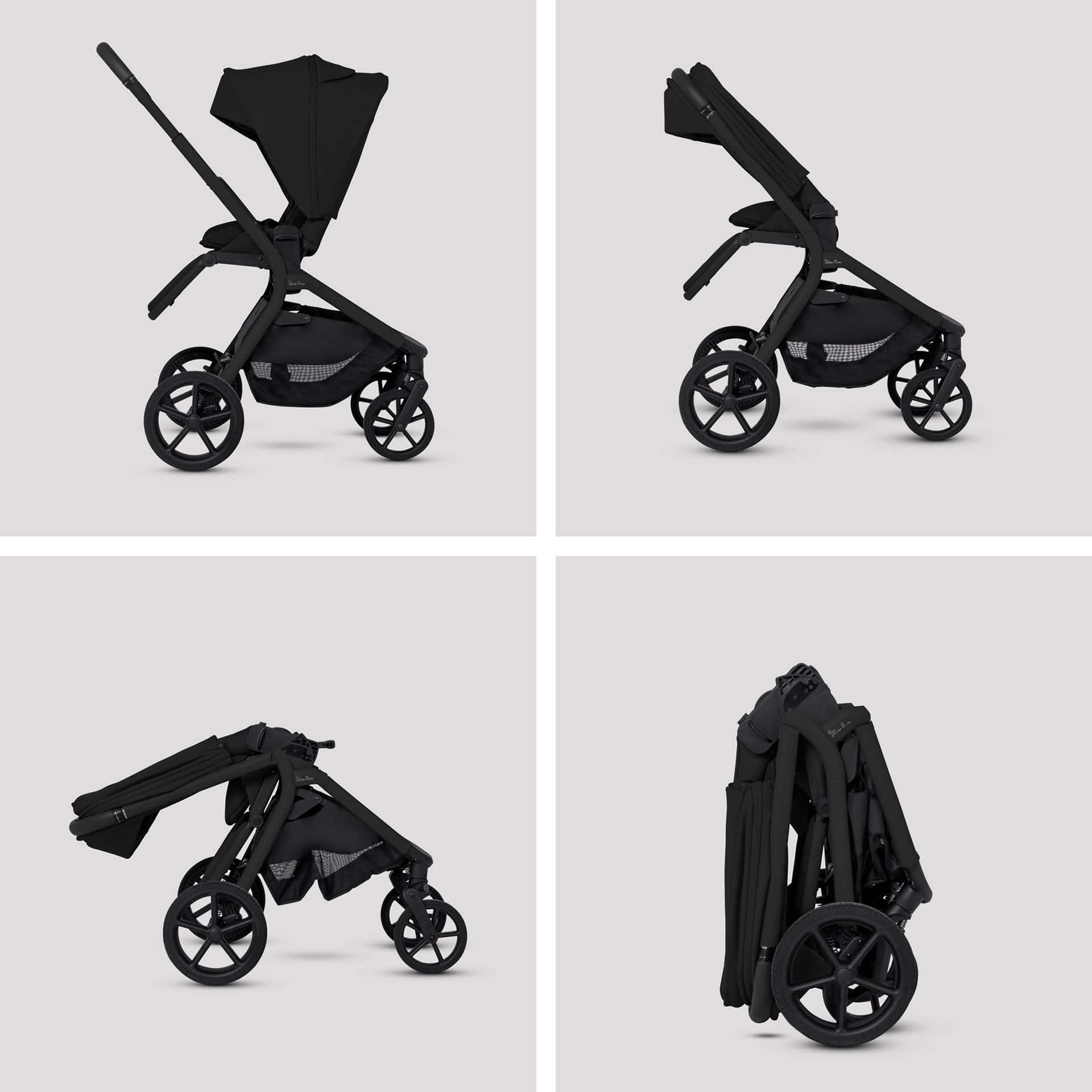 Silver Cross Breez Pushchair in Onyx Pushchairs & Buggies IB.OX1 5055836934055