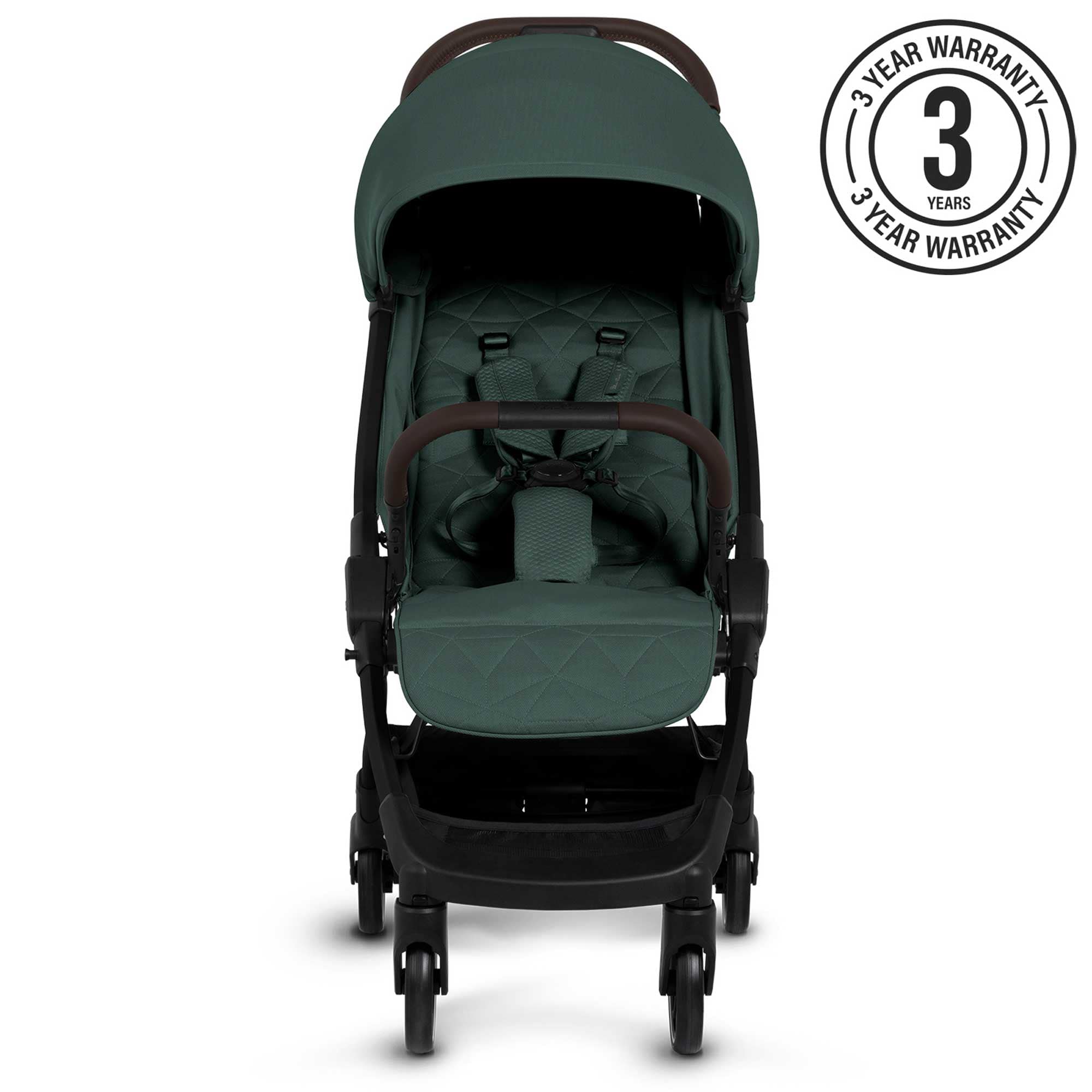 Silver Cross Clic 2 Compact Stroller in Conifer Pushchairs & Buggies