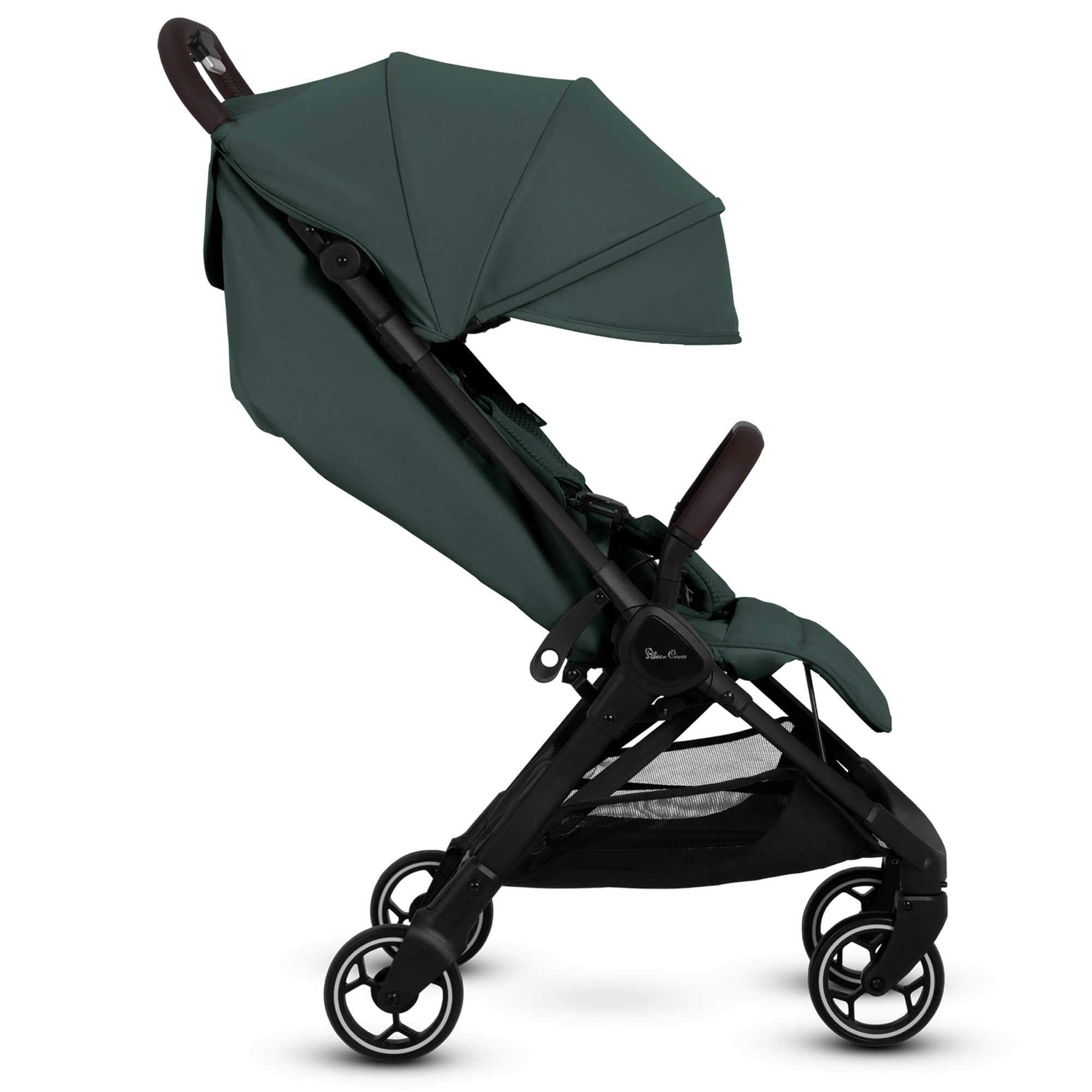 Silver Cross Clic 2 Compact Stroller in Conifer Pushchairs & Buggies