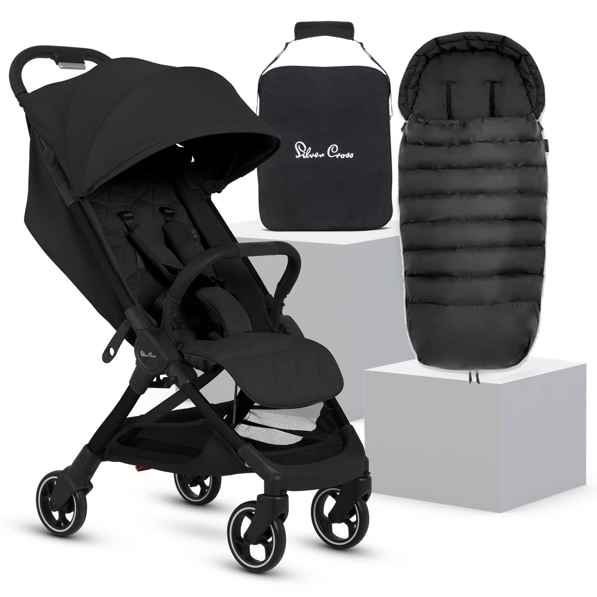 Silver Cross Clic 2 Compact Stroller in Space