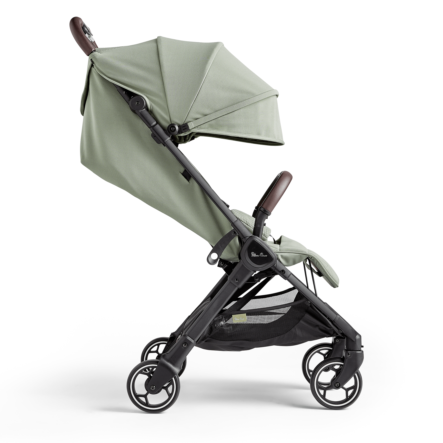 Silver Cross Clic Compact Stroller in Sage
