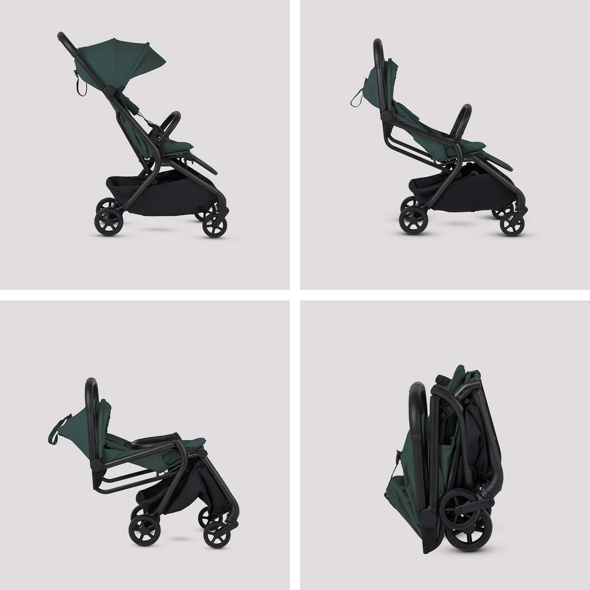 Silver Cross Nia Stroller in Conifer Pushchairs & Buggies SX2347.CF 5055836933836