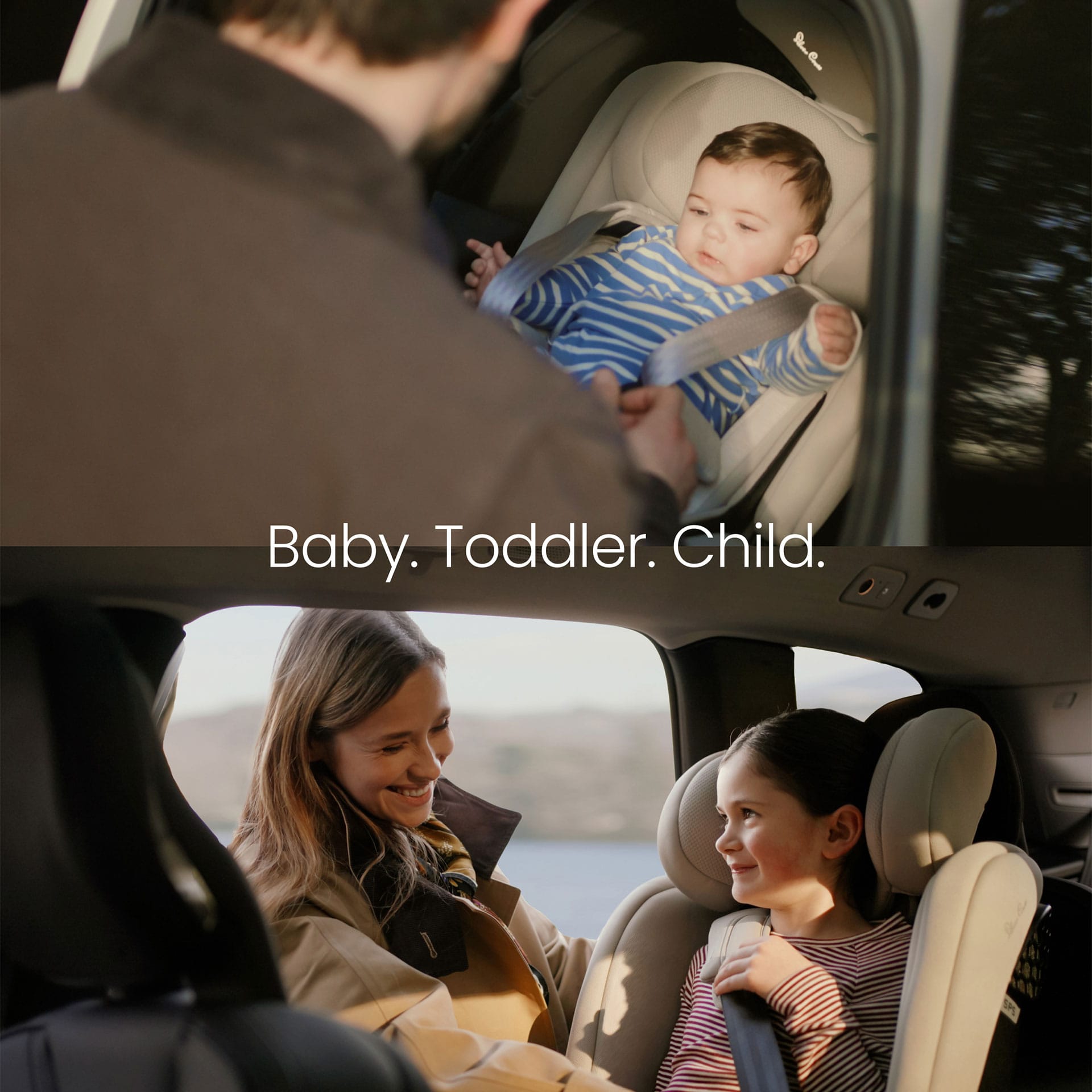 Silver Cross Motion 3 All Size 360 Car Seat in Natural Taupe Toddler Car Seats SX461.NT 5055836934871