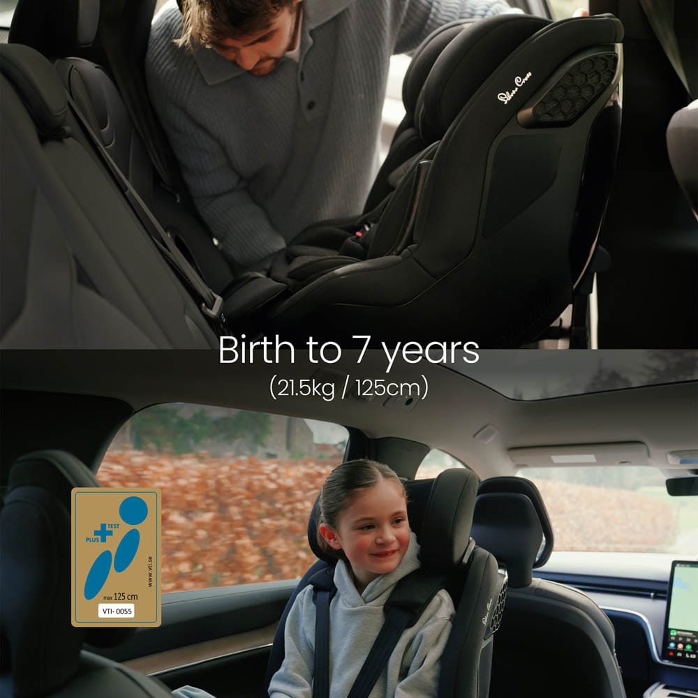 Silver Cross Perform Car Seat in Iconic Black Toddler Car Seats SX453.IB 5055836929884