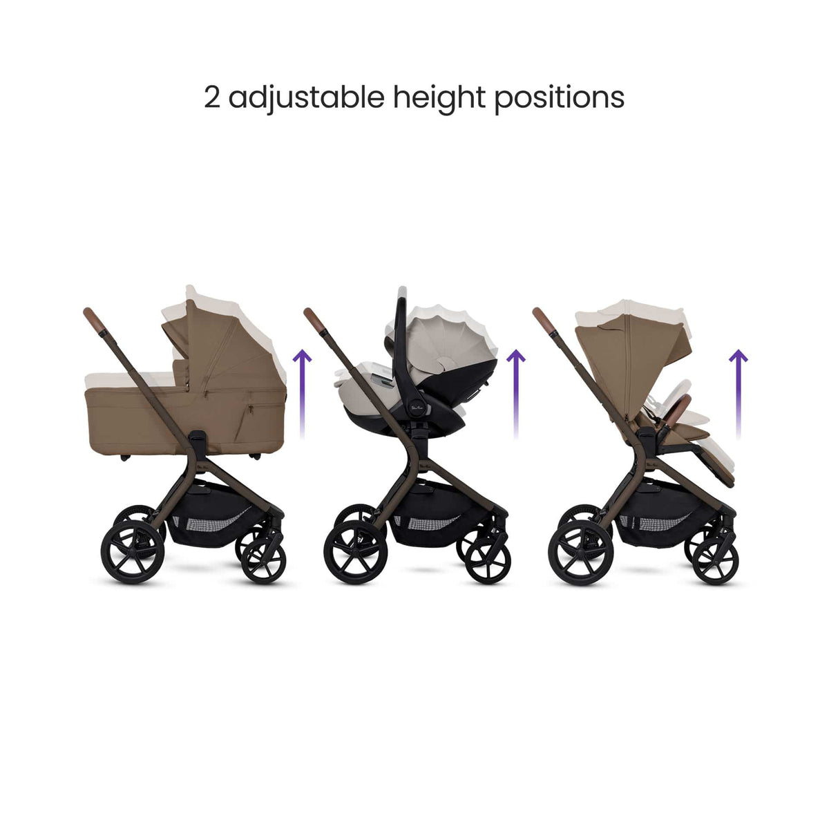Silver Cross Breez Ultimate 360 Bundle in Maple Travel Systems