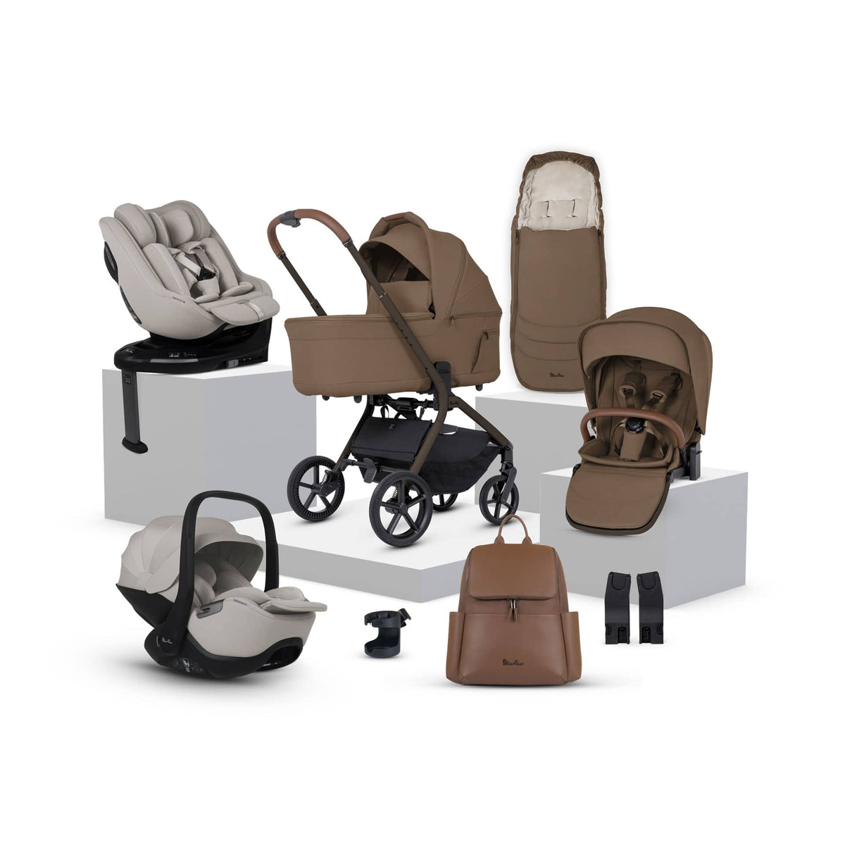 Silver Cross Breez Ultimate Family 360 Bundle in Maple Travel Systems IBF.MP1 5055836934741