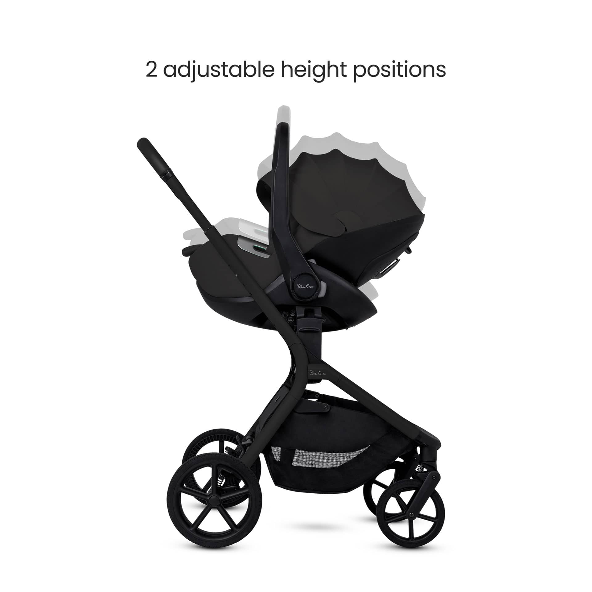 Silver Cross Breez Ultimate Family 360 Bundle in Onyx Travel Systems