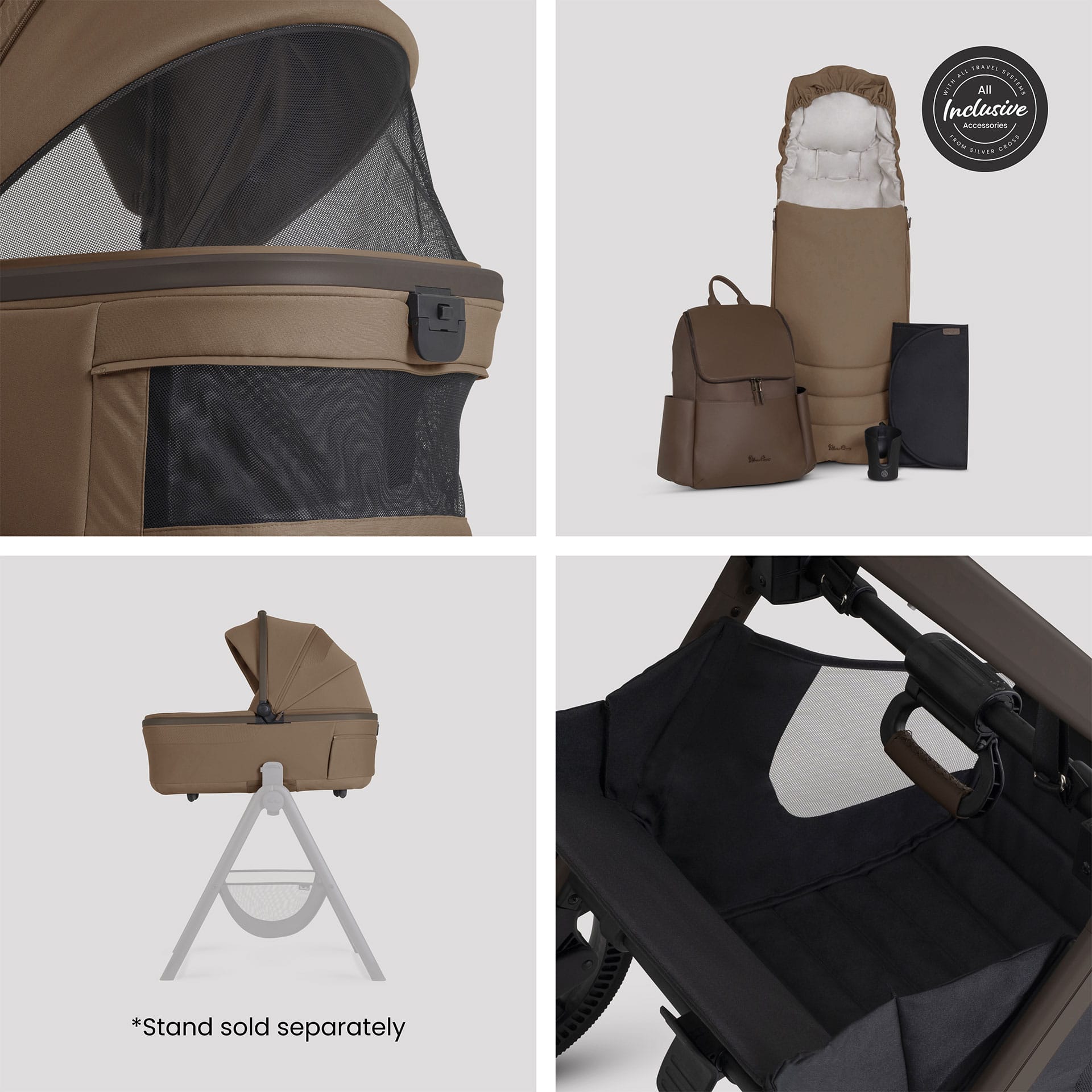 Silver Cross Cove 2 Cybex Travel System in Maple Travel Systems