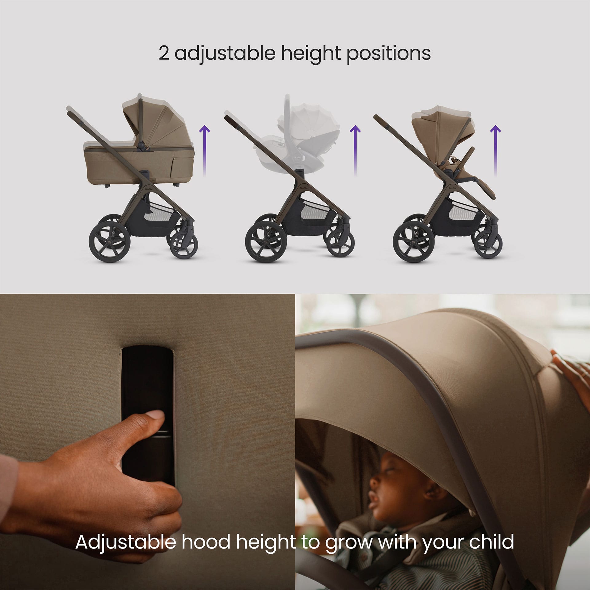 Silver Cross Cove 2 Cybex Travel System in Maple Travel Systems