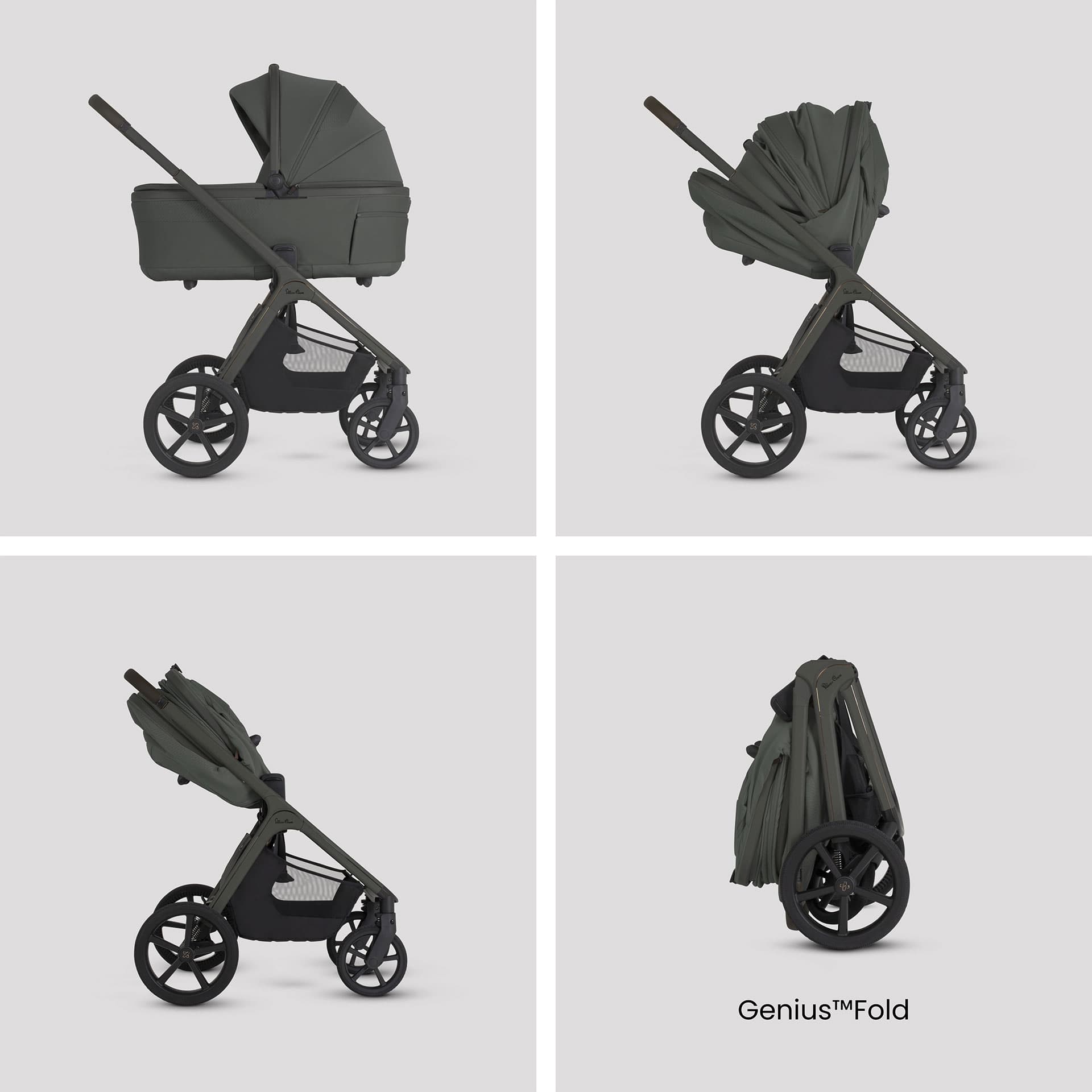 Silver Cross Cove 2 Cybex Travel System in Pewter Travel Systems