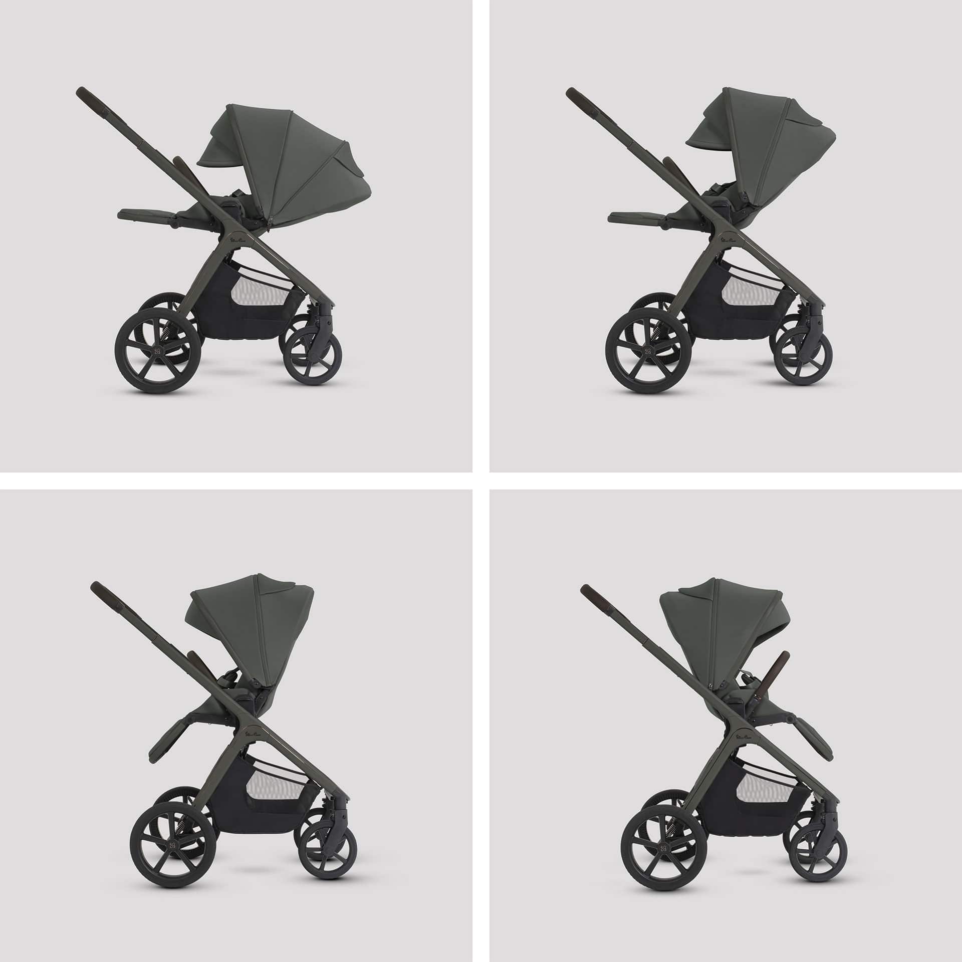 Silver Cross Cove 2 Ultimate 360 Infant Carrier Bundle in Pewter Travel Systems