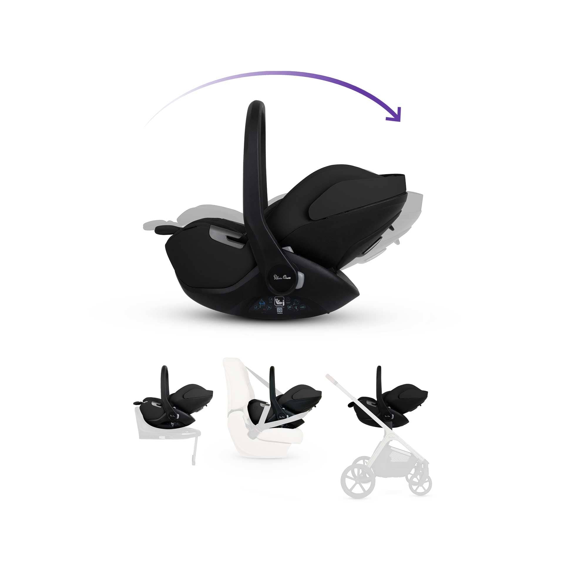 Silver Cross Cove Ultimate 360 Bundle - Onyx Travel Systems