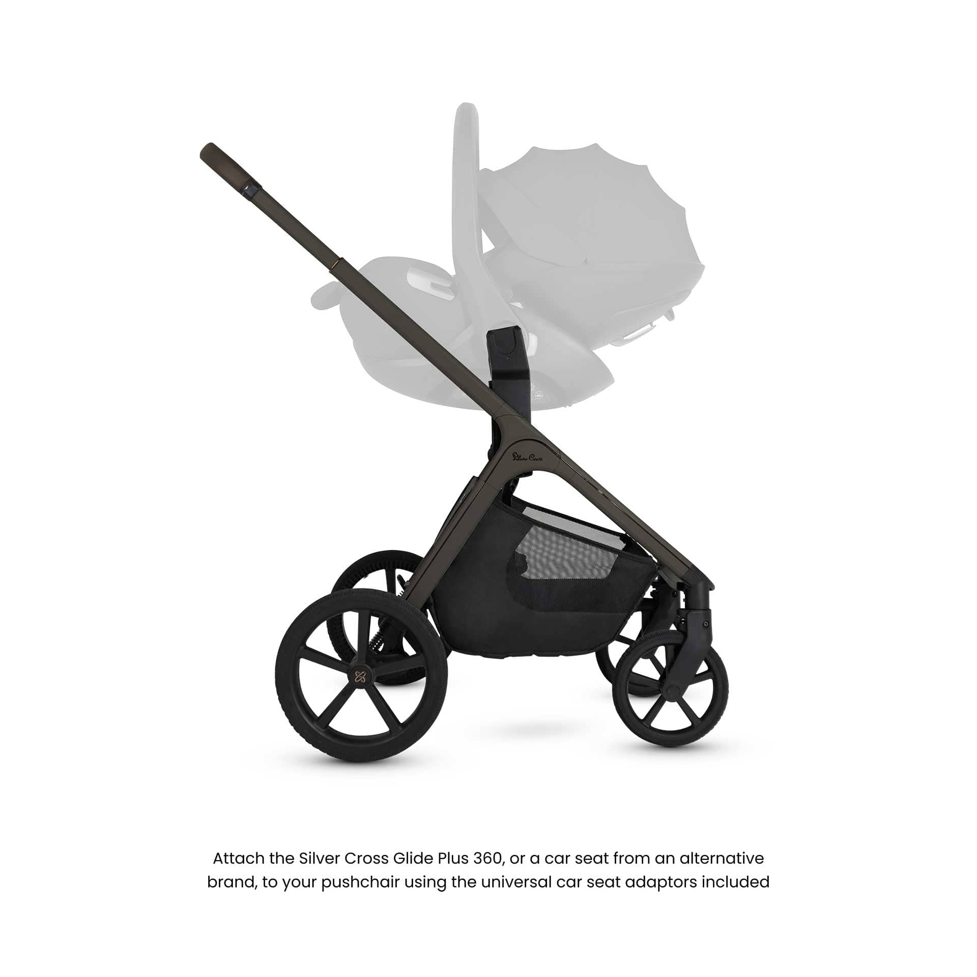 Silver Cross Cove Ultimate Cybex Travel System in Damson Travel Systems