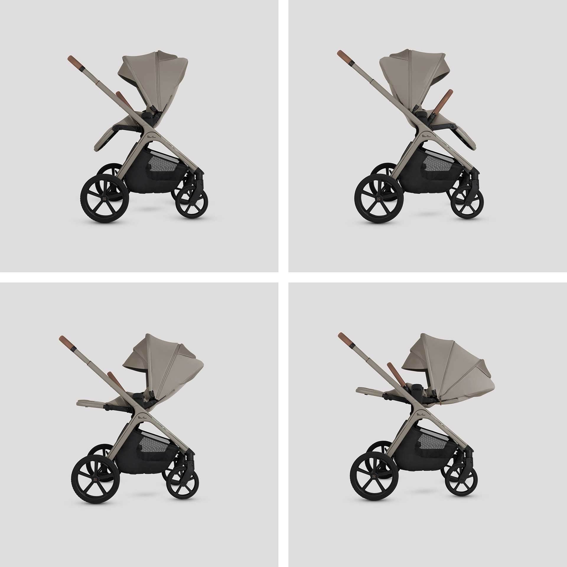 Silver Cross Cove Ultimate Maxi-Cosi Travel System in Champagne Travel Systems