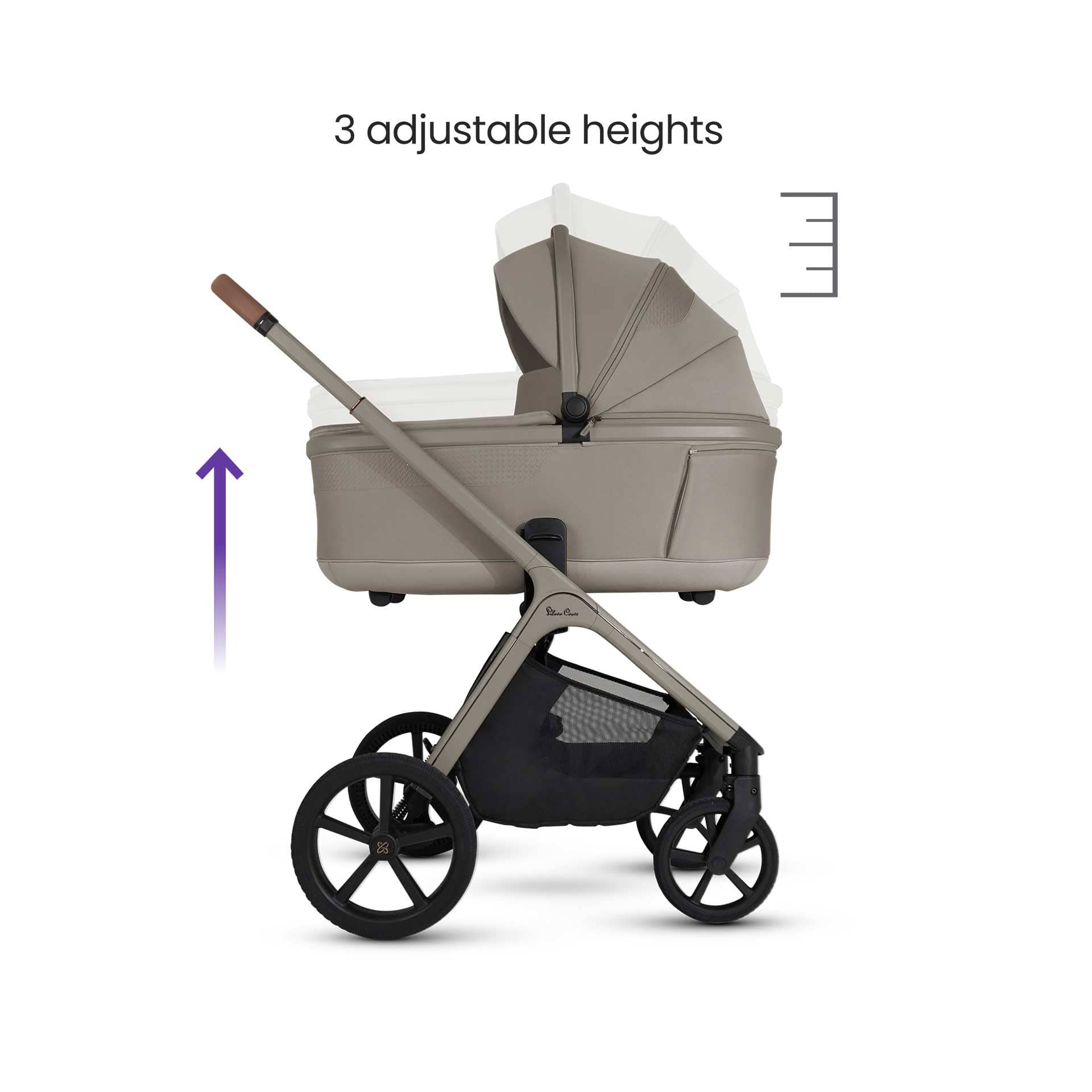 Silver Cross Cove Ultimate Maxi-Cosi Travel System in Champagne Travel Systems