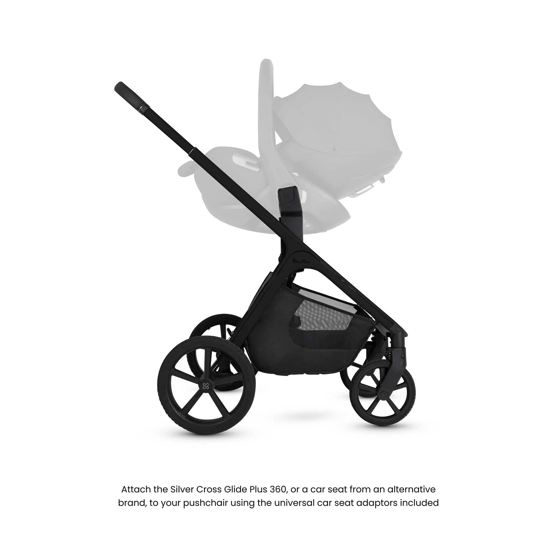 Silver Cross Cove Ultimate Maxi-Cosi Travel System in Onyx Travel Systems