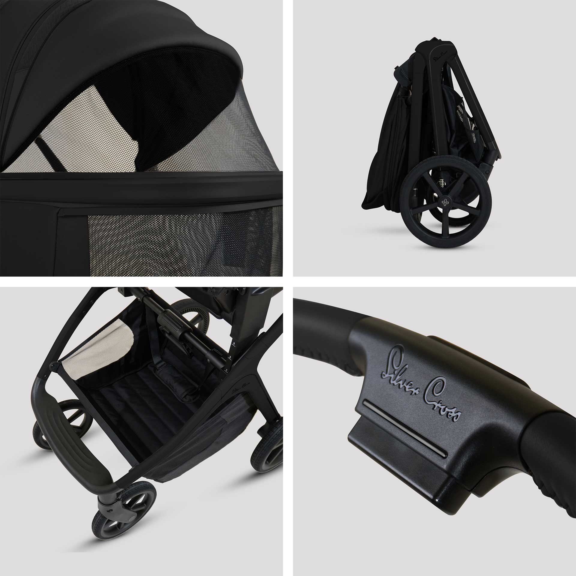 Silver Cross Cove Ultimate Maxi-Cosi Travel System in Onyx Travel Systems