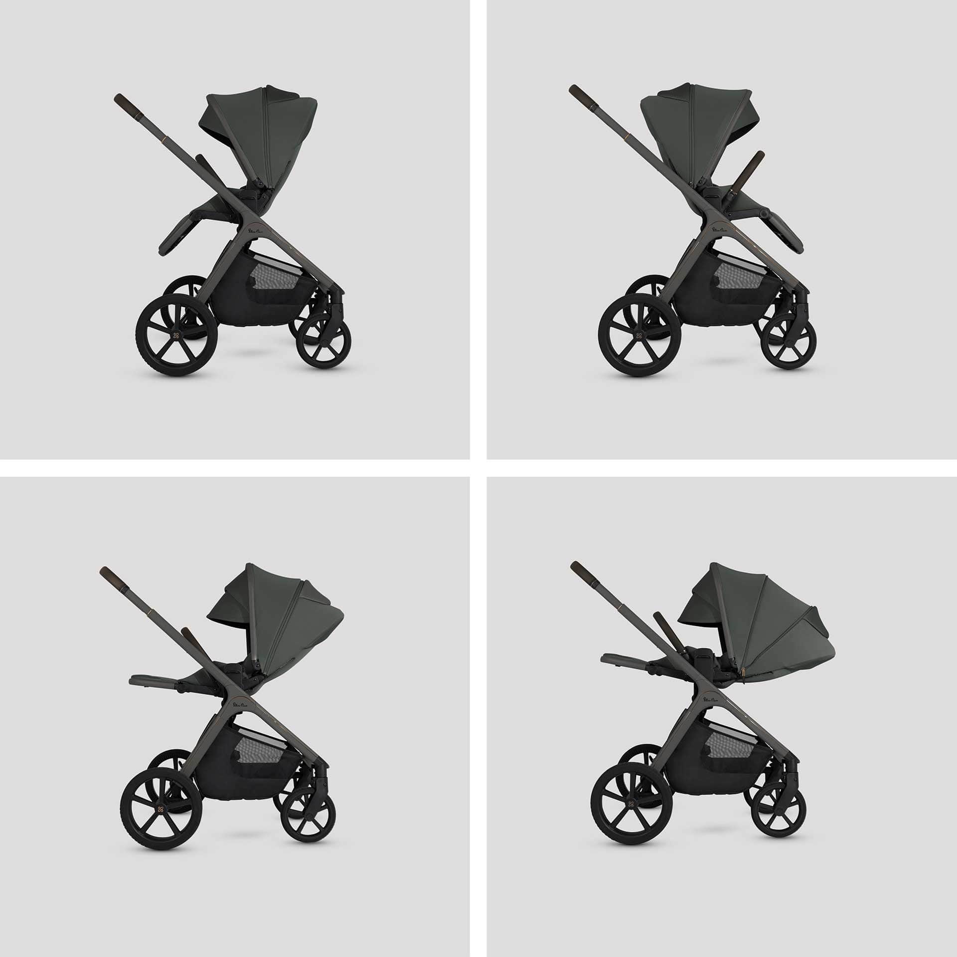 Silver Cross Cove Ultimate Maxi-Cosi Travel System in Pewter Travel Systems