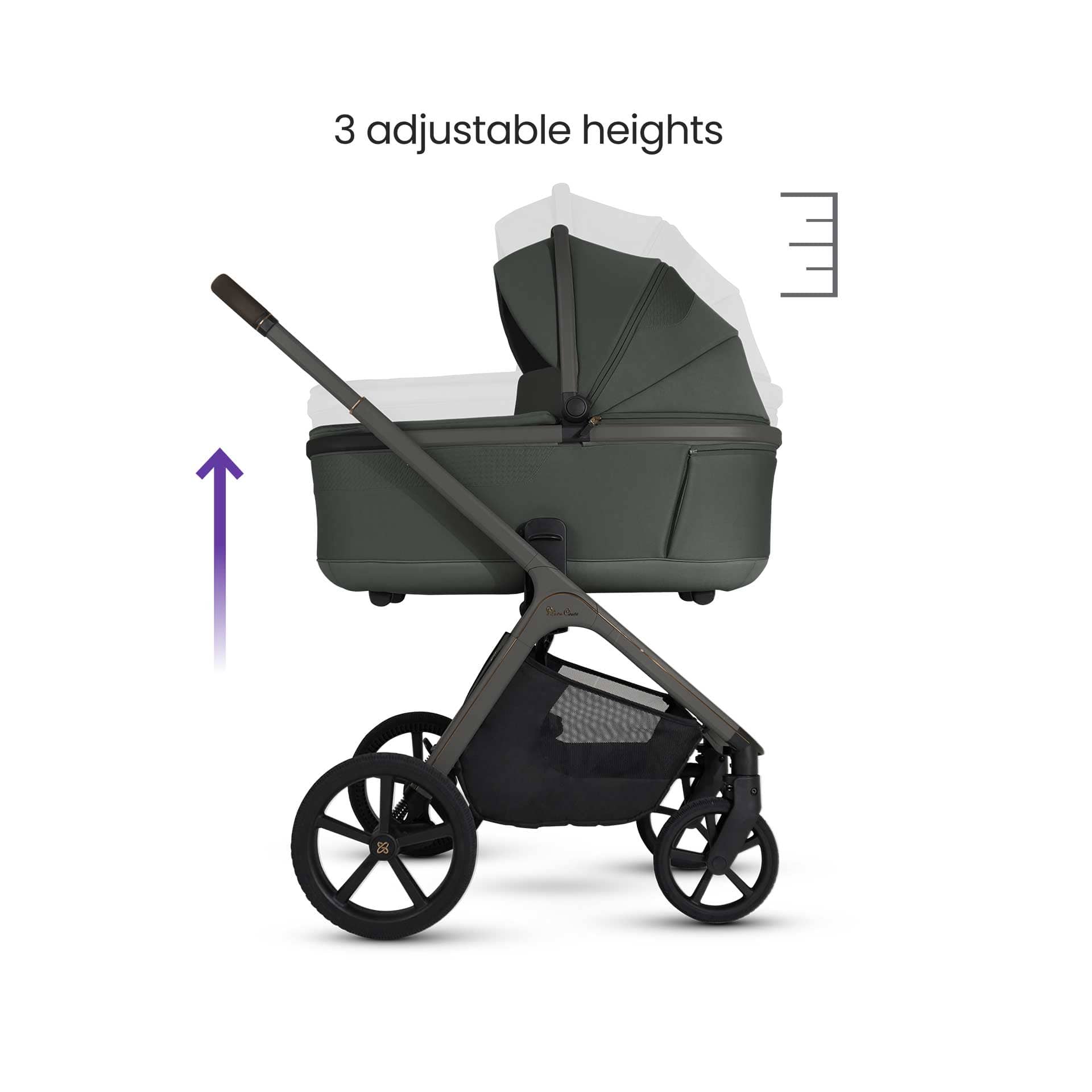 Silver Cross Cove Ultimate Maxi-Cosi Travel System in Pewter Travel Systems